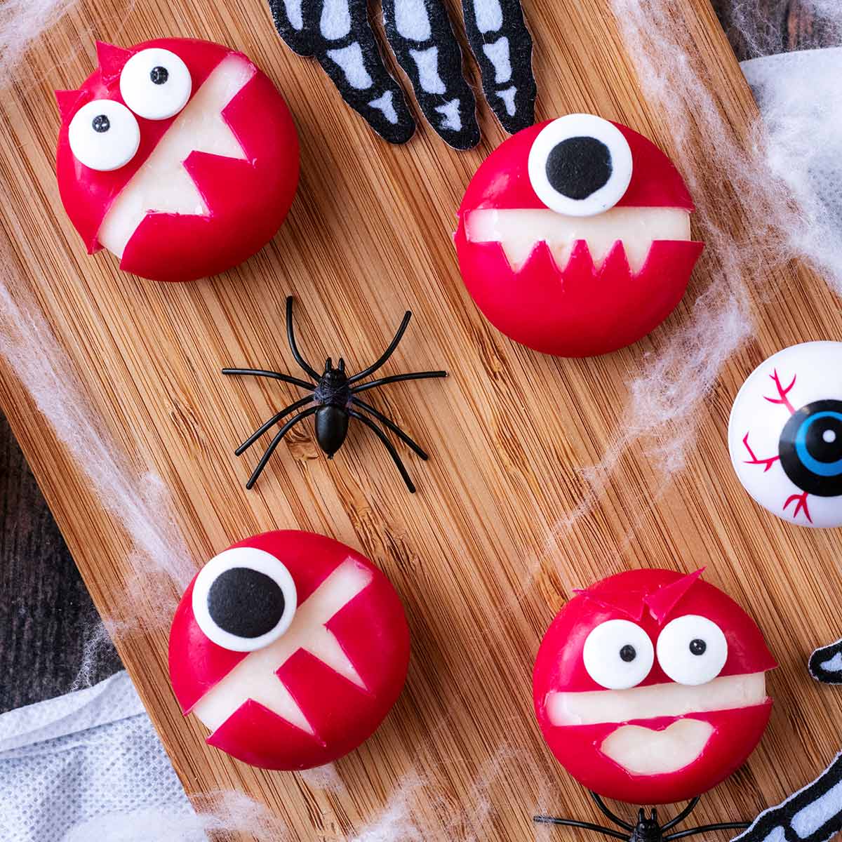 Babybel Halloween Cheese Monsters