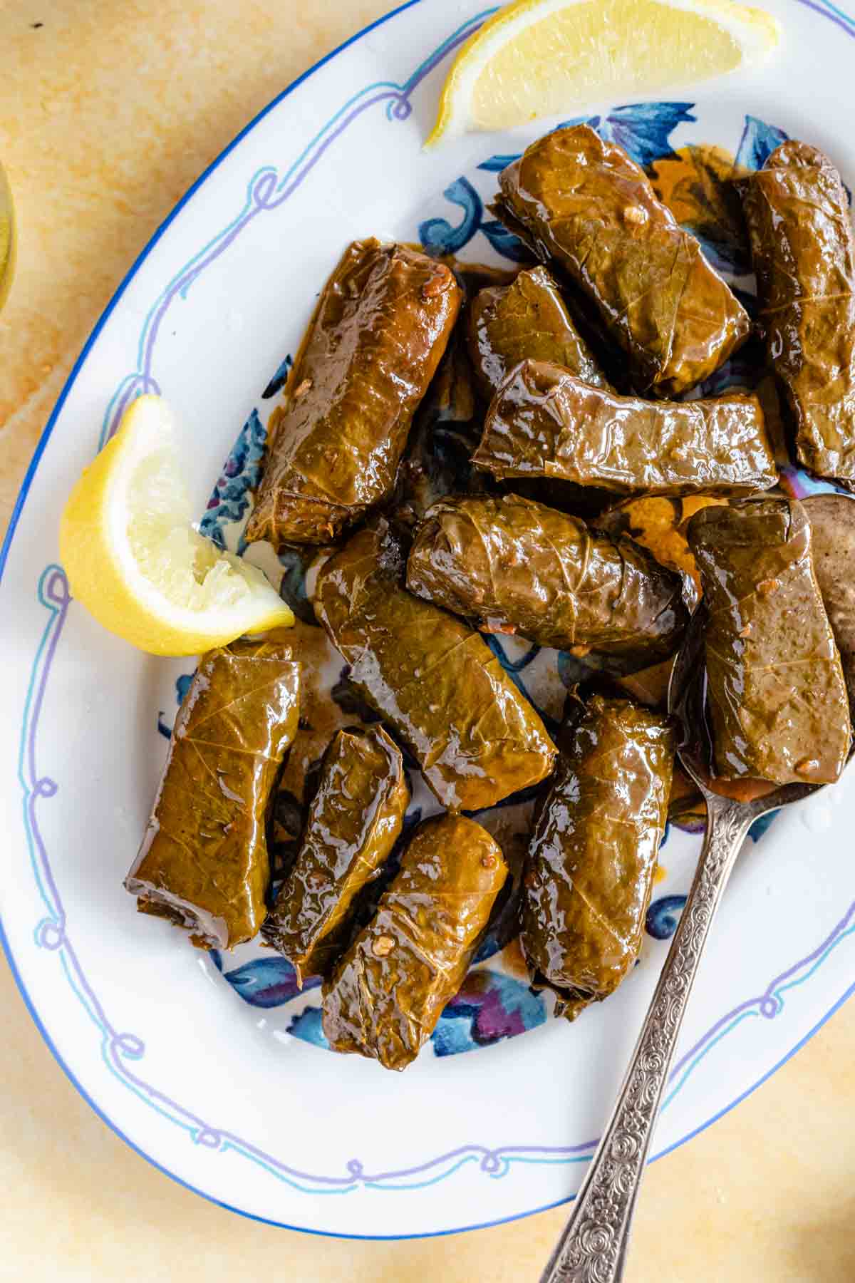 Yalanji (Vegetarian Stuffed Grape Leaves)