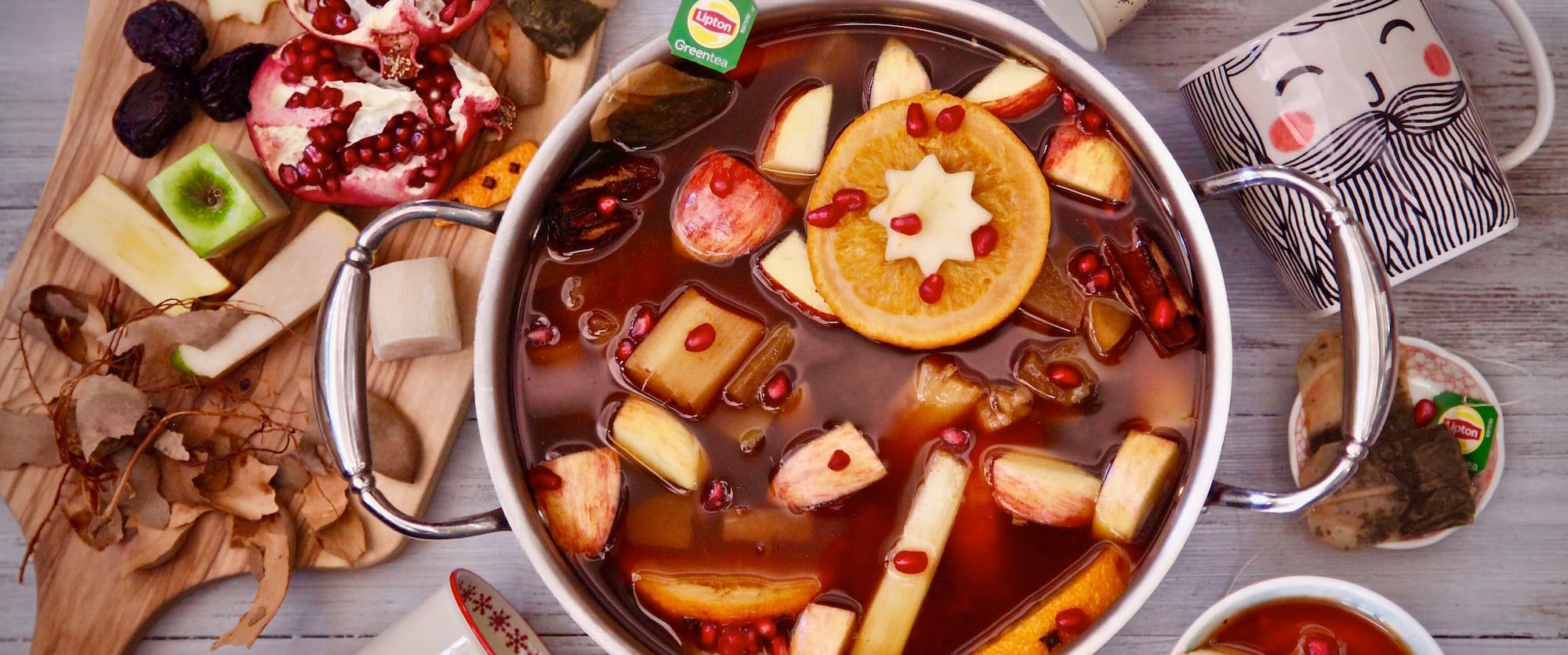 Mexican Christmas Punch / Ponche Navideño