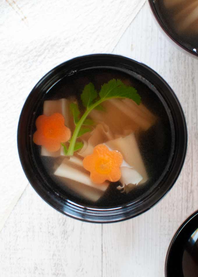 Dried Tofu Skin Soup – Clear Soup