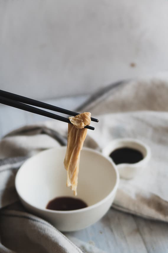 Homemade Yuba (Tofu Skins)