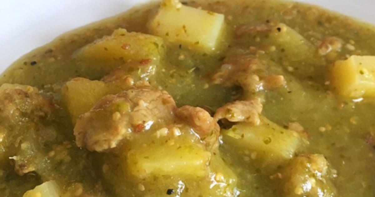 Beef Steak in Green Sauce with Potatoes 🥩