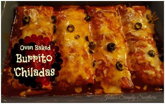 Oven Baked Burrito 'Chiladas