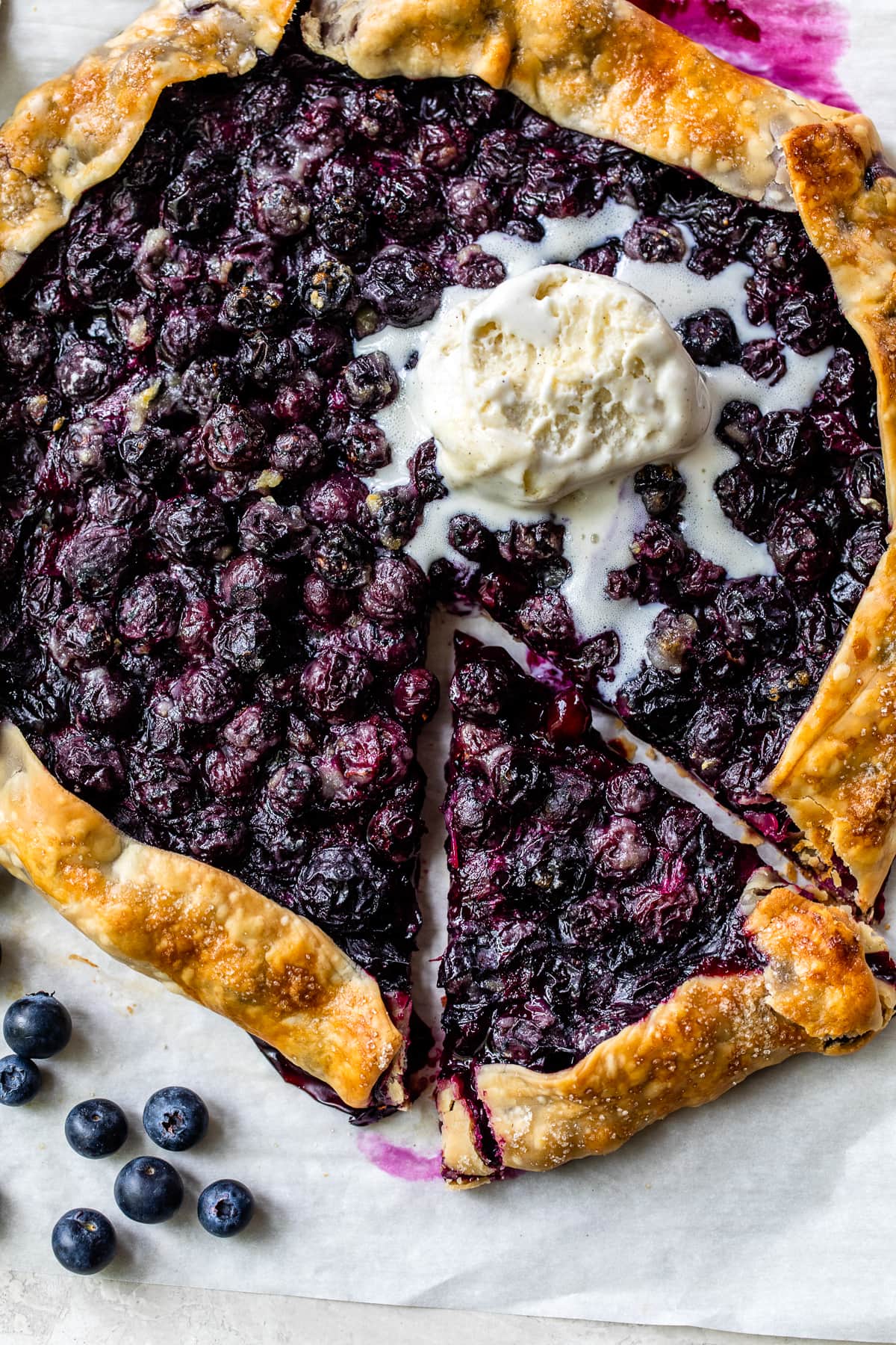 Blueberry Galette