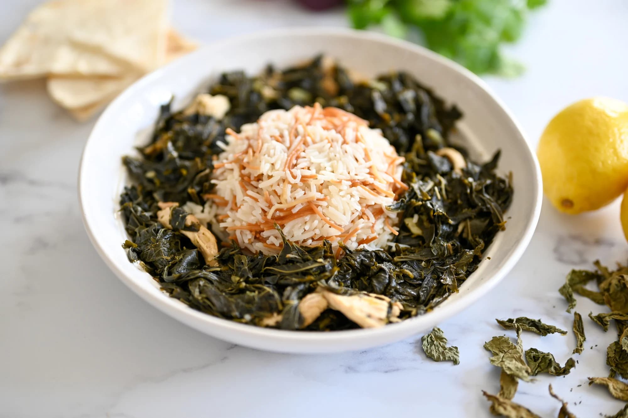 Molokhia with Roz