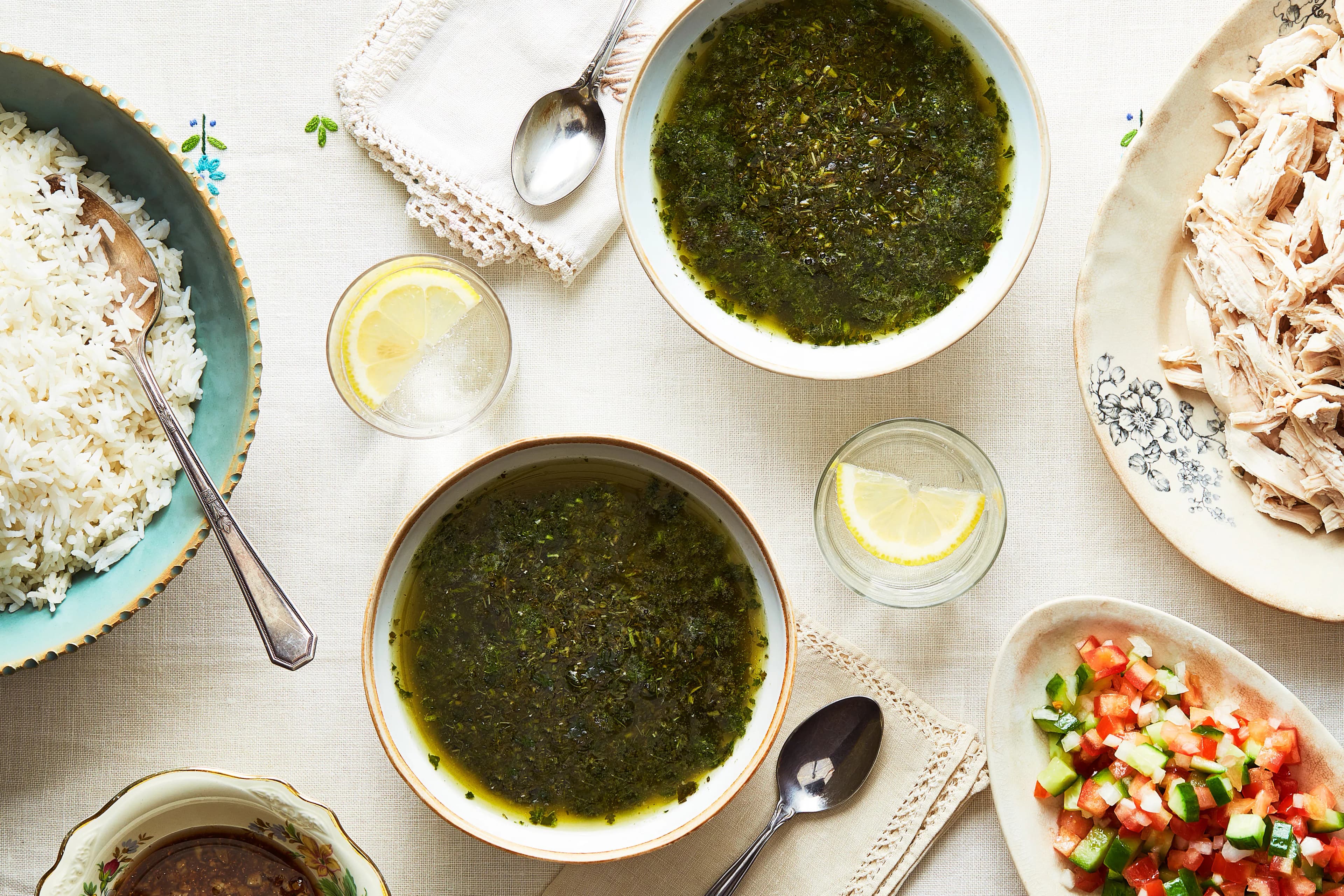 Molokhia (Egyptian Soup)