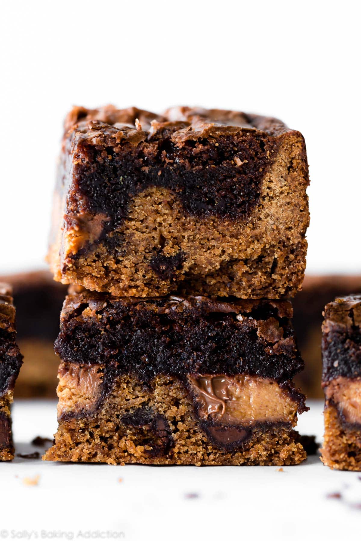 Chocolate Chip Cookie Brownie Bars