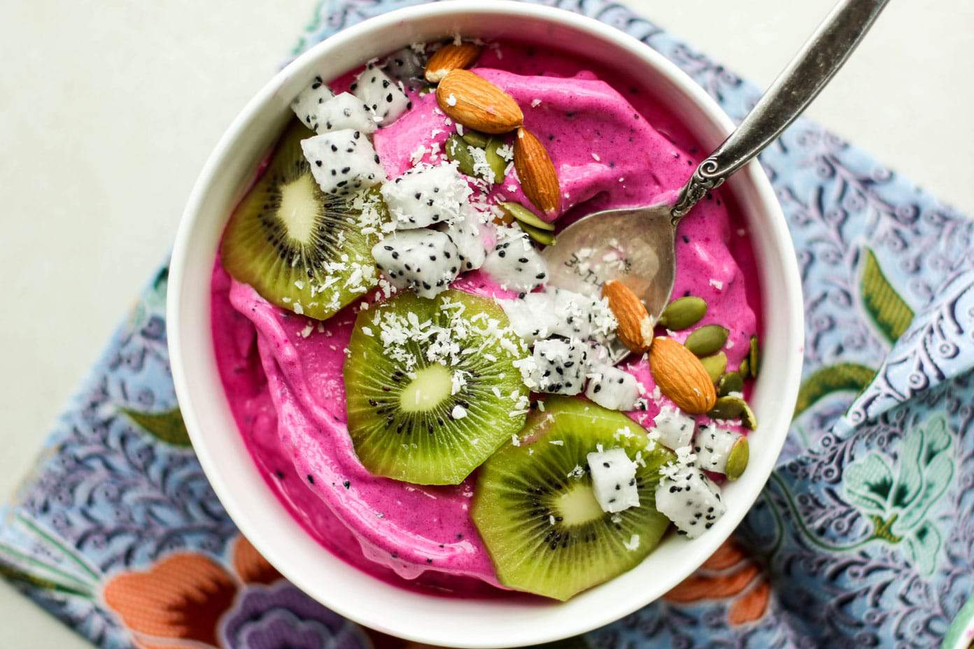 Dragon Fruit Smoothie Bowls