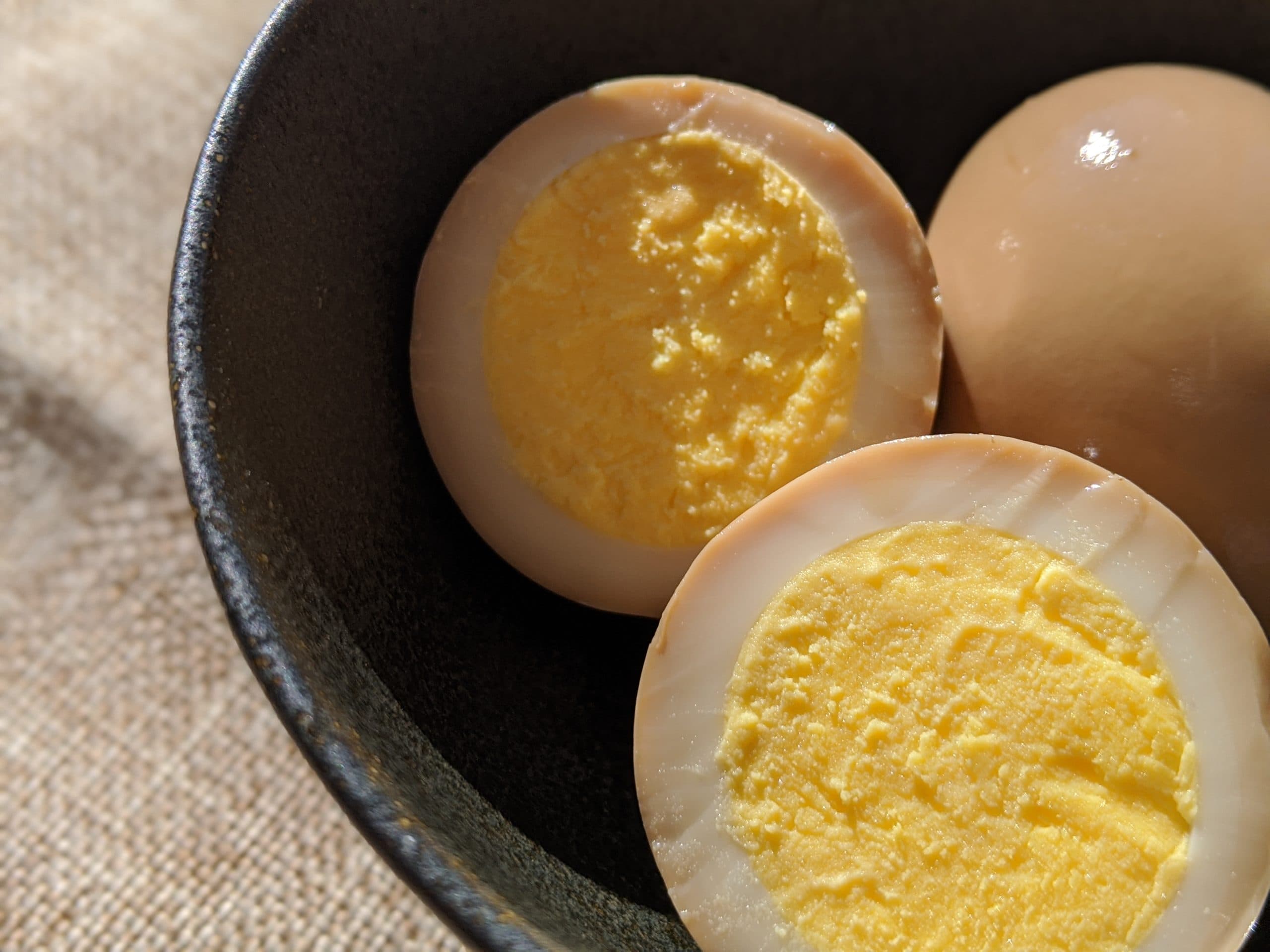 Ajitsuke Tamago (seasoned egg)