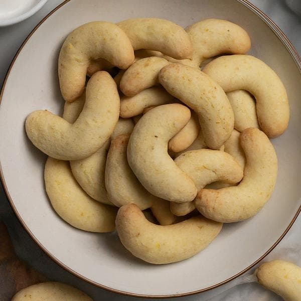 Vanillekipferl (Vanilla Crescent Cookies)