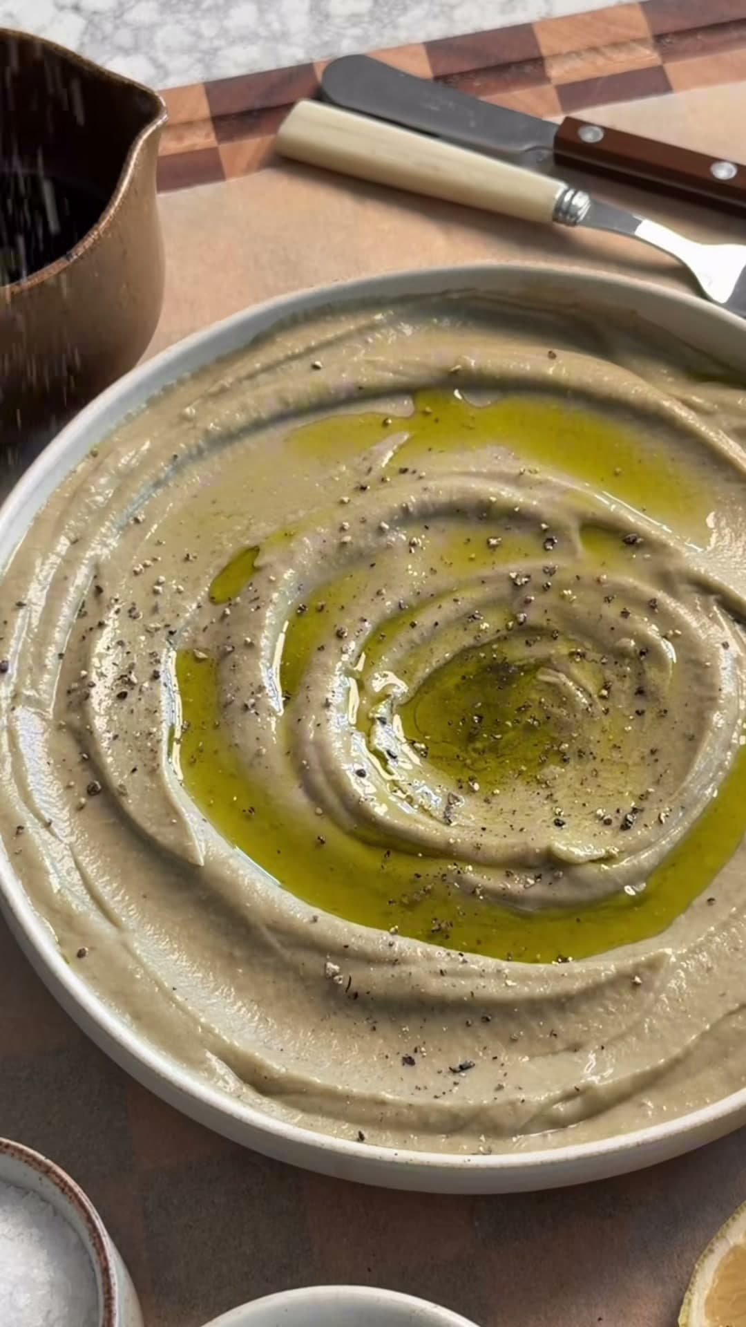 Whipped Eggplant Dip