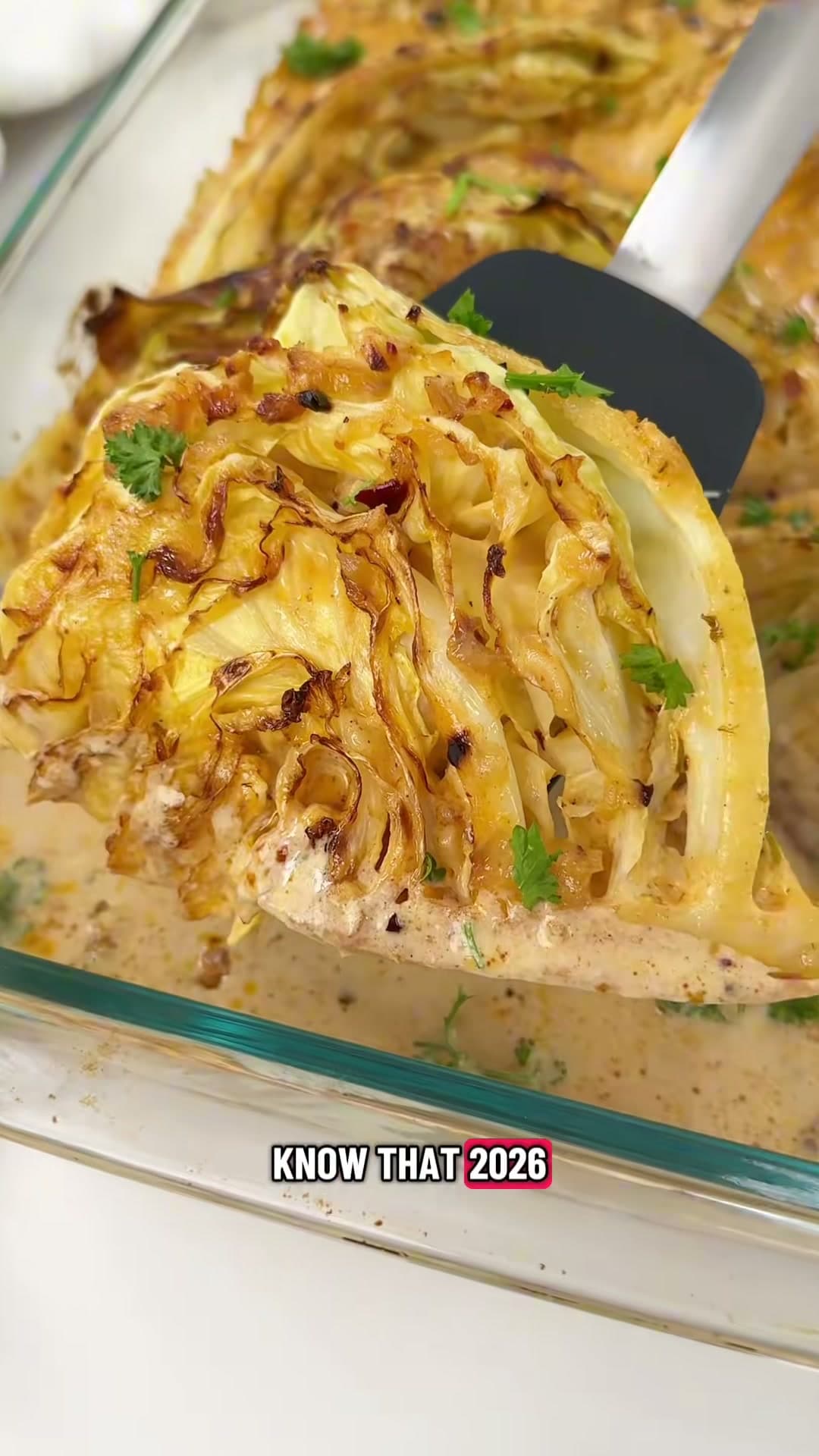 Garlic Butter Melting Cabbage