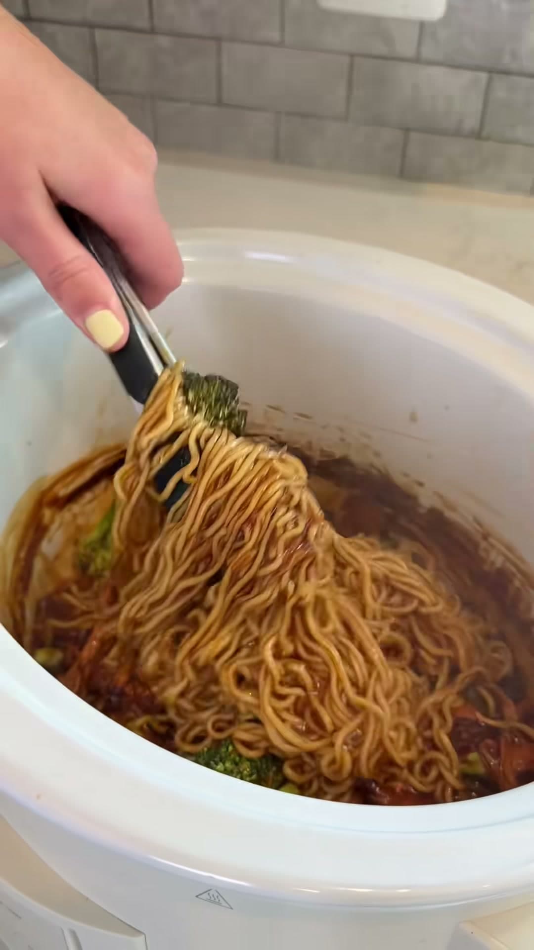 Chicken Teriyaki with Broccoli and Noodles