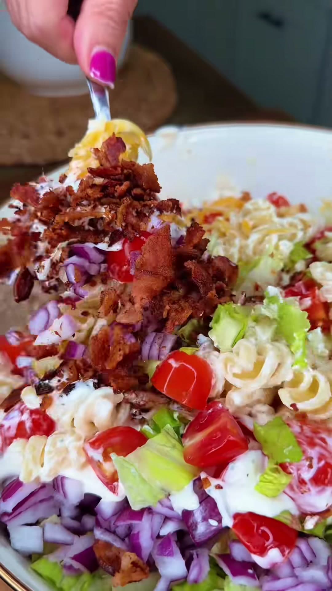 BLT Pasta Salad
