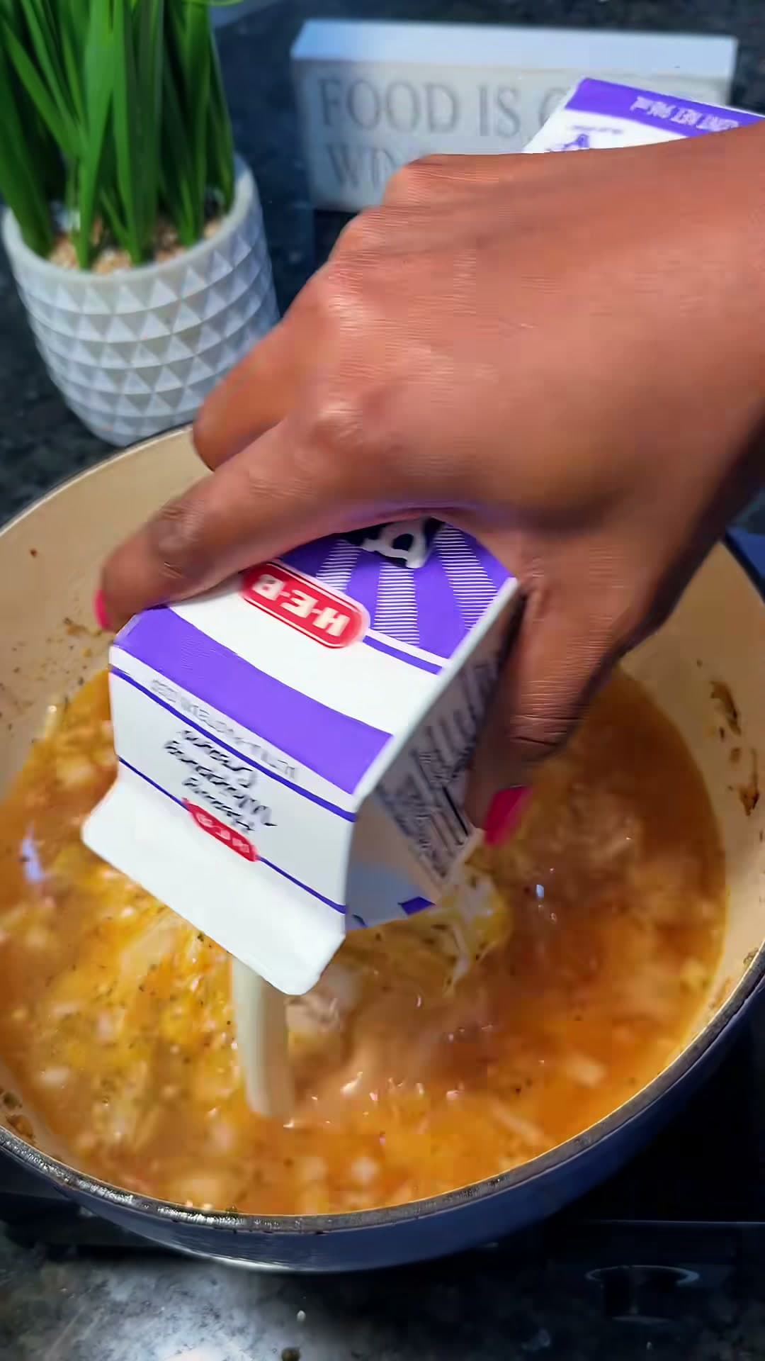 Creamy Sausage Tortellini Soup