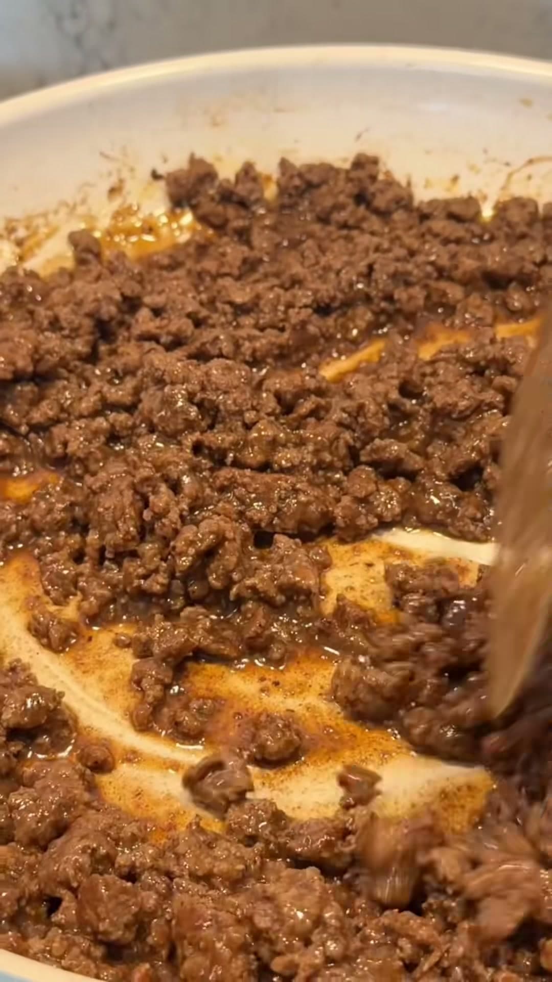 Saucy Ground Beef