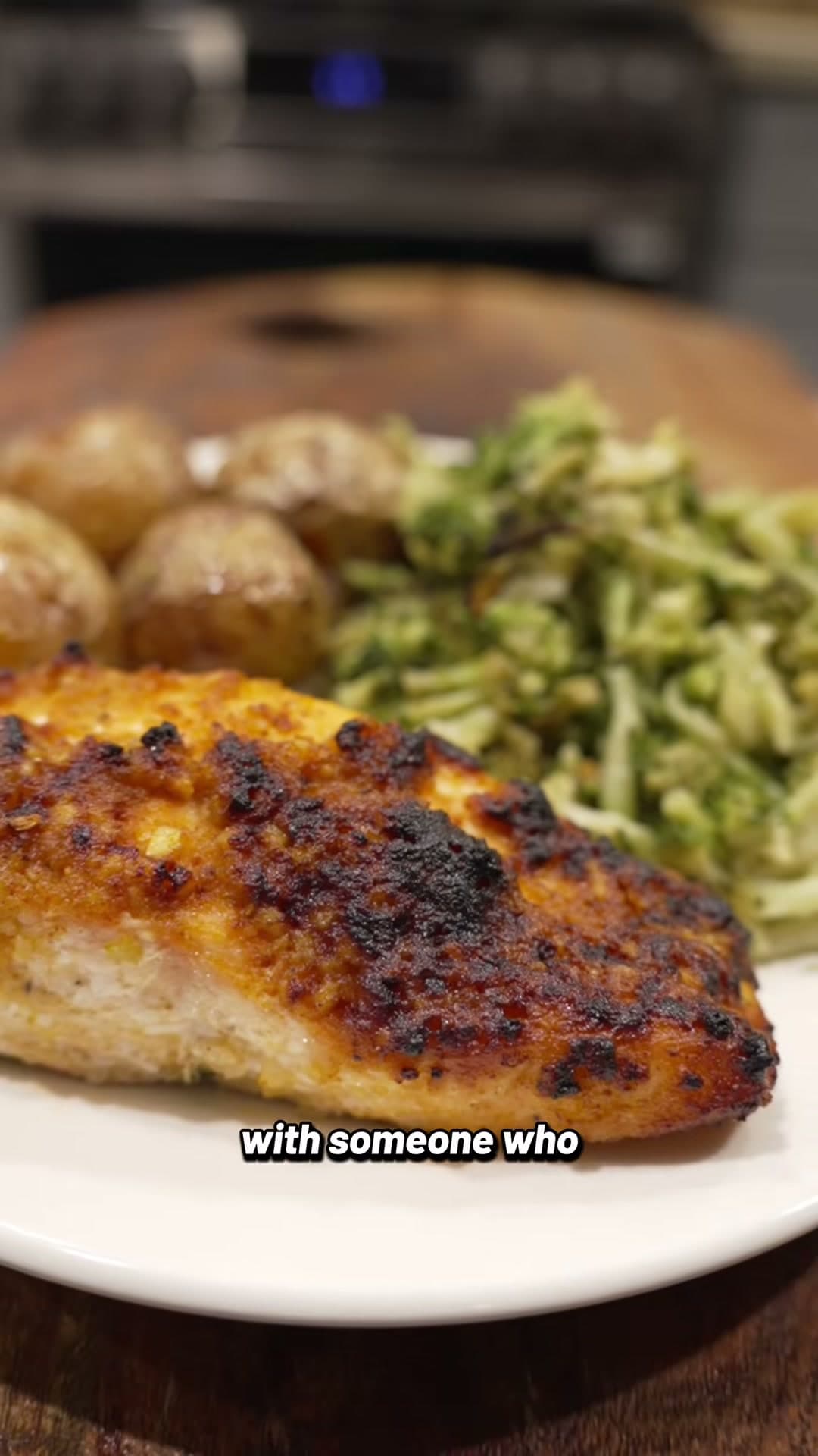 One-Pan Garlic Butter Salmon Dinner