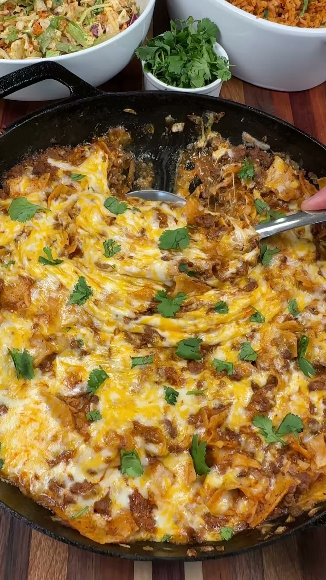 Beef Enchilada Skillet