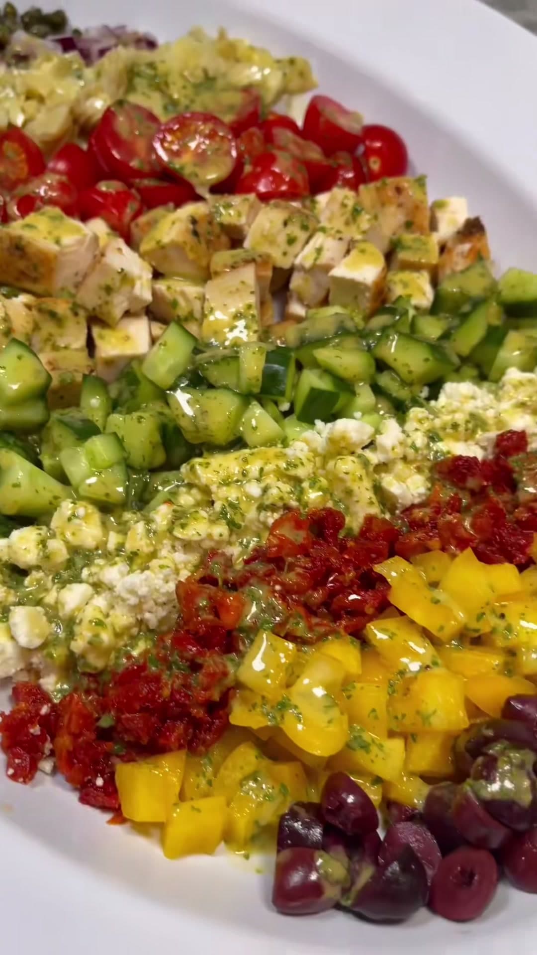 Chopped Chicken Salad