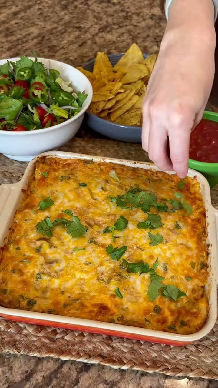 Mexican Chicken Lasagna Casserole