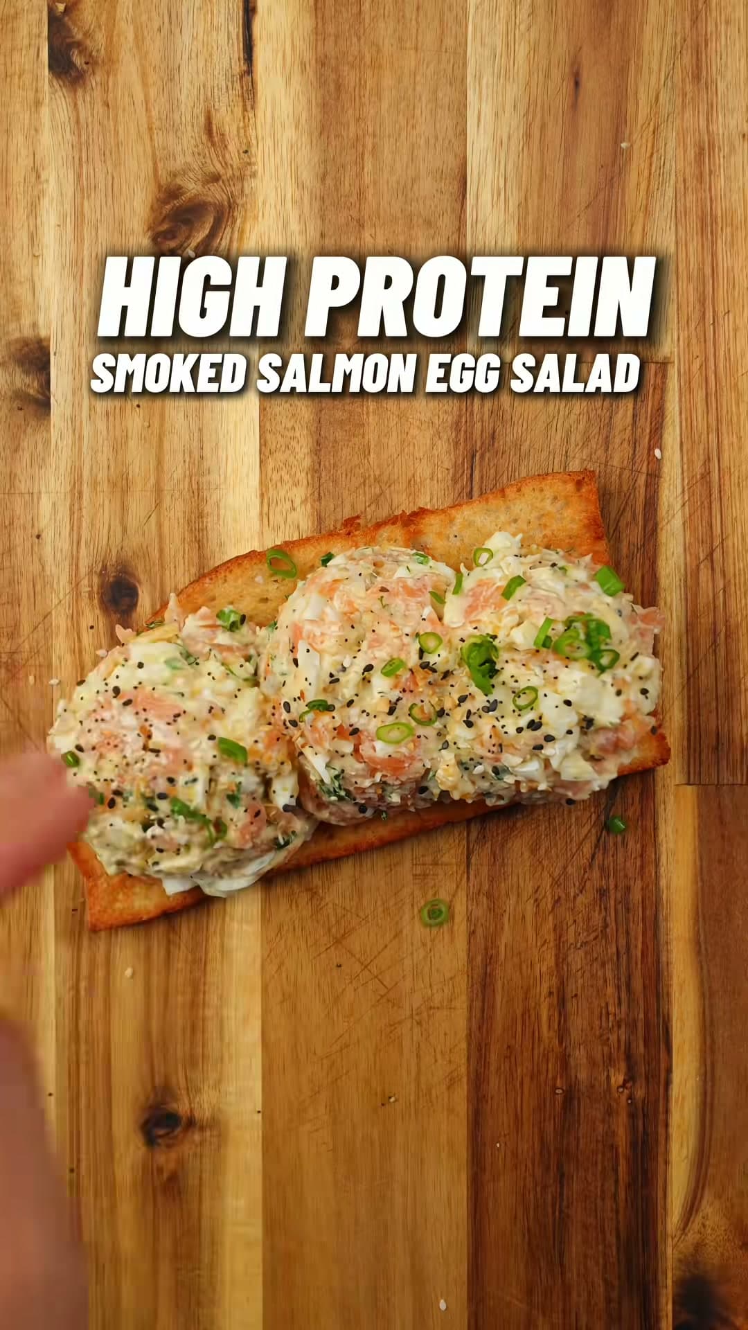 Smoked Salmon Egg Salad