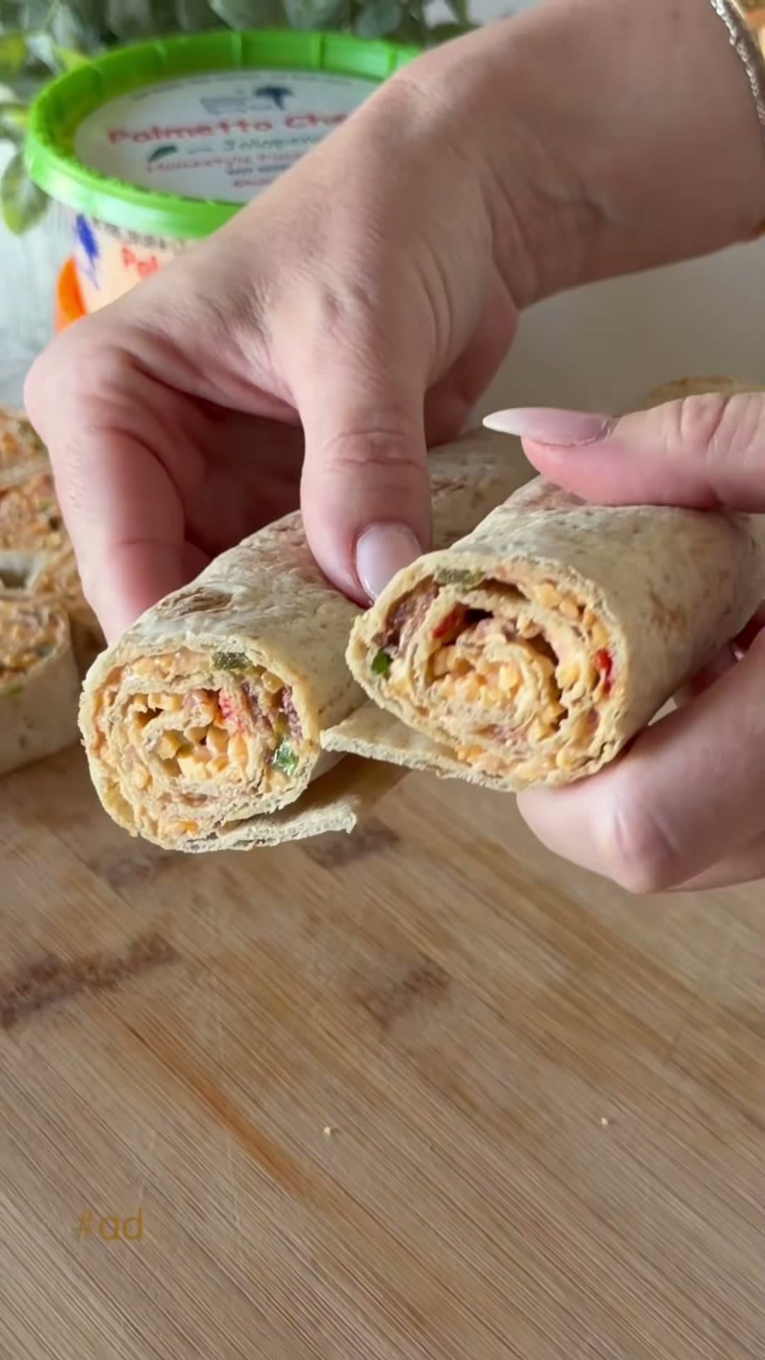 Pimento Cheese Pinwheels