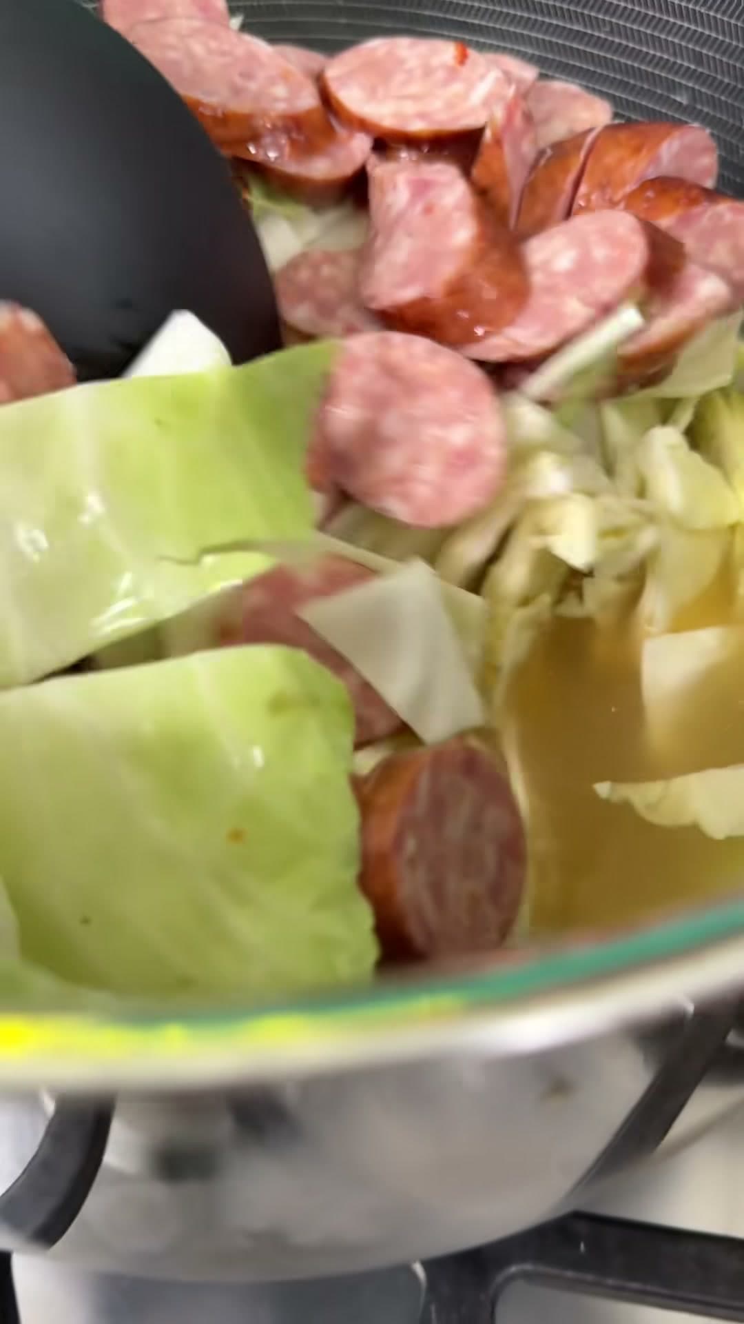 Kielbasa and Cabbage Soup