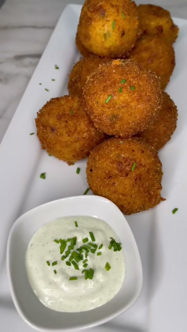 Fried Mashed Potato Balls