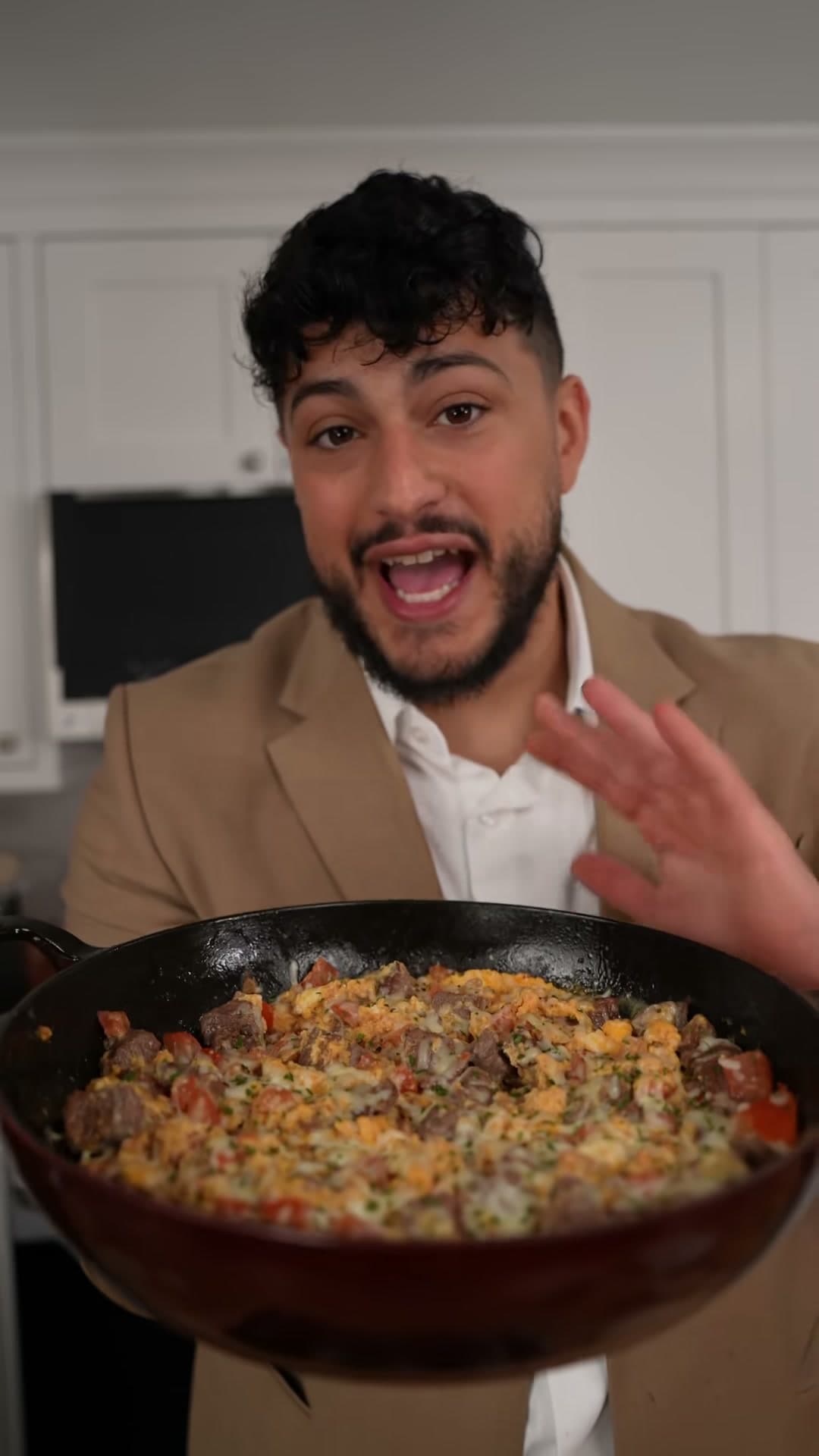 Steak and Egg Scramble (Juz Muz)