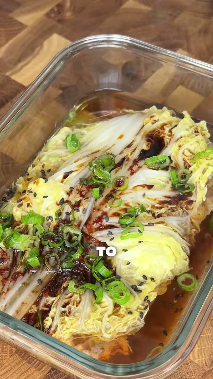 Napa Cabbage Dumpling Lasagna