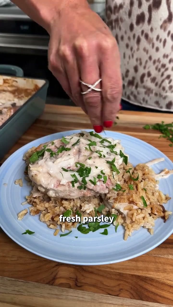 Smothered Pork Chop Casserole