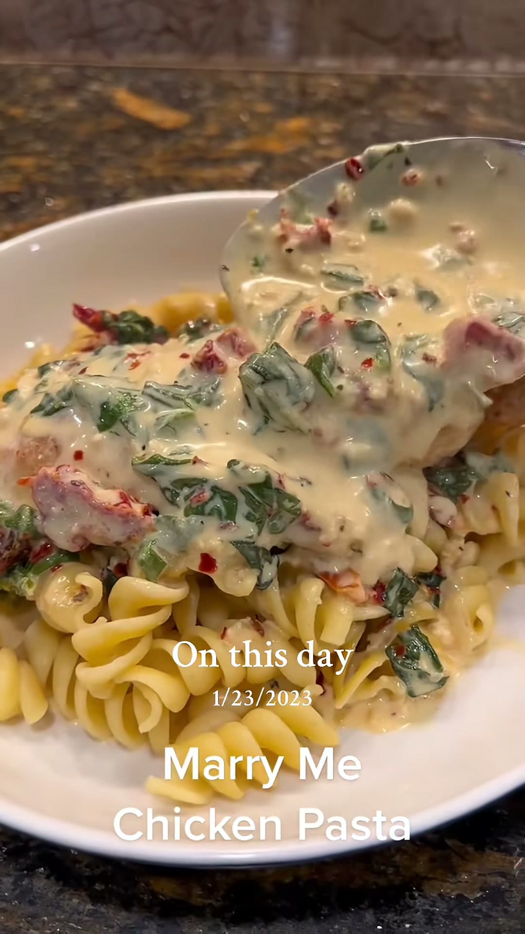 Marry Me Chicken Pasta