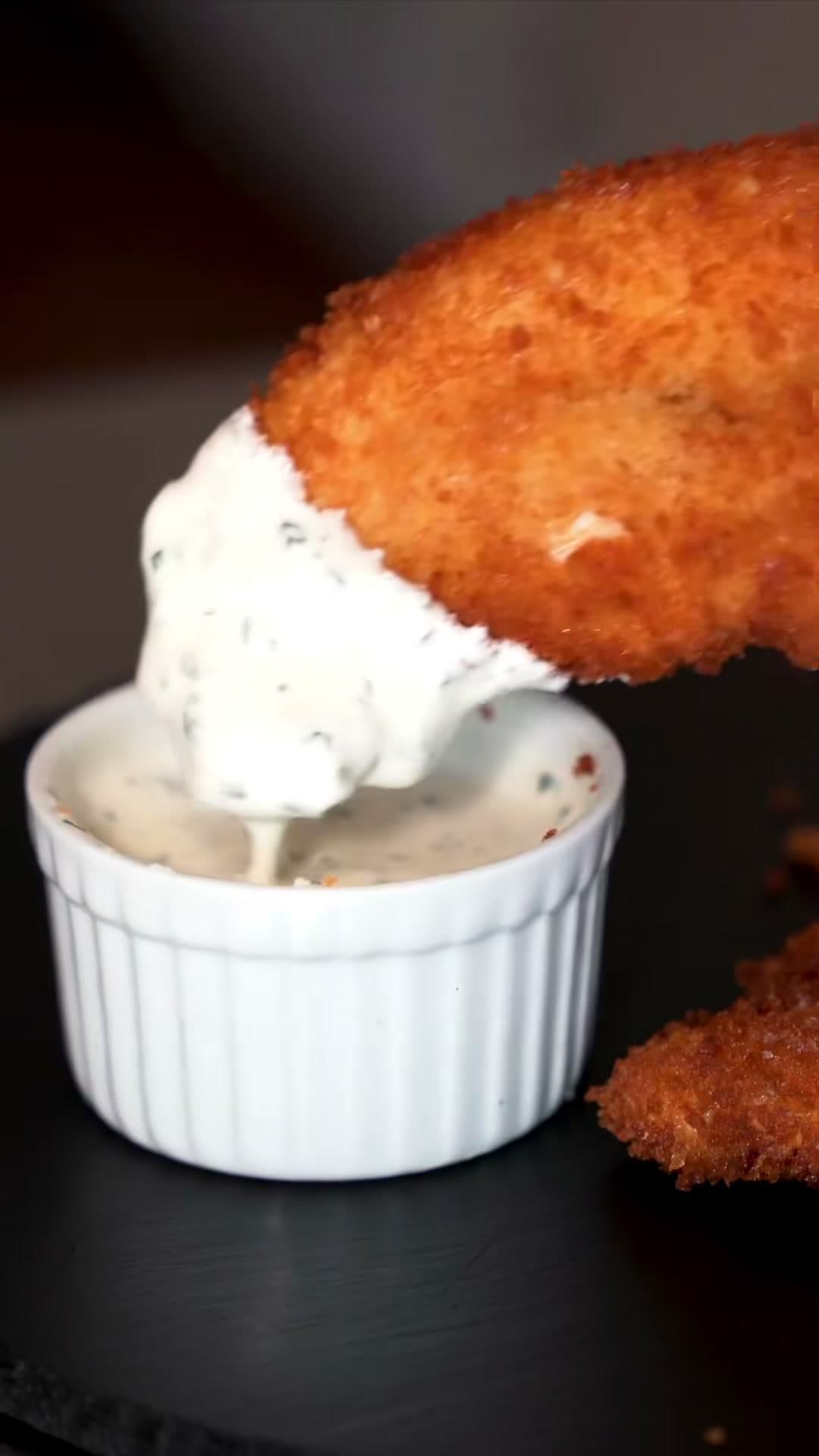 Crispy Chicken Tenders with Homemade Ranch