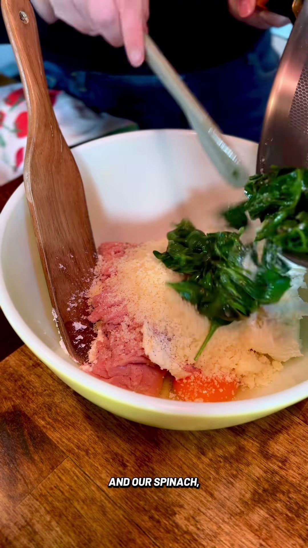 Turkey and Spinach Meatballs