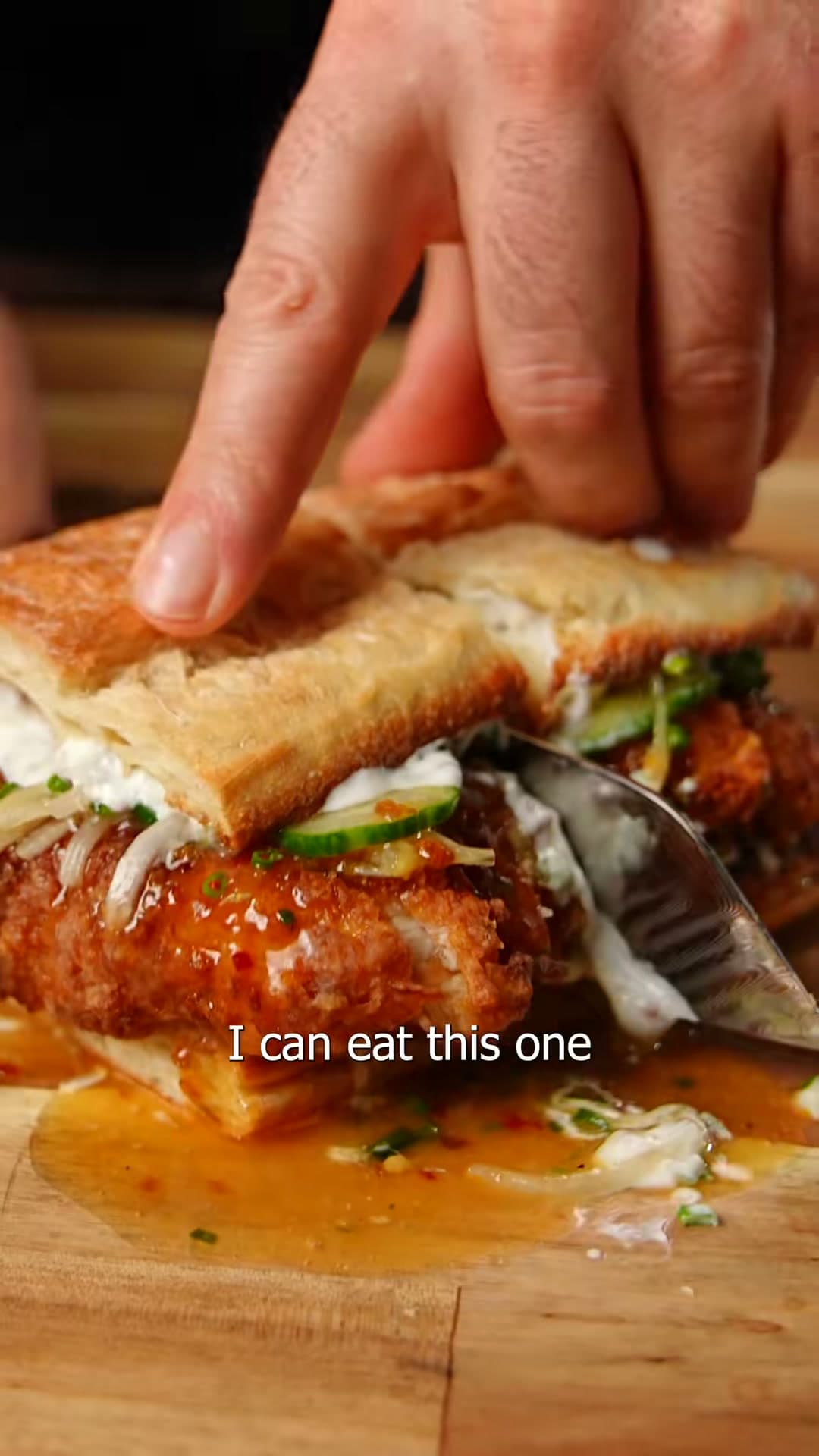 Orange Chicken Sandwich