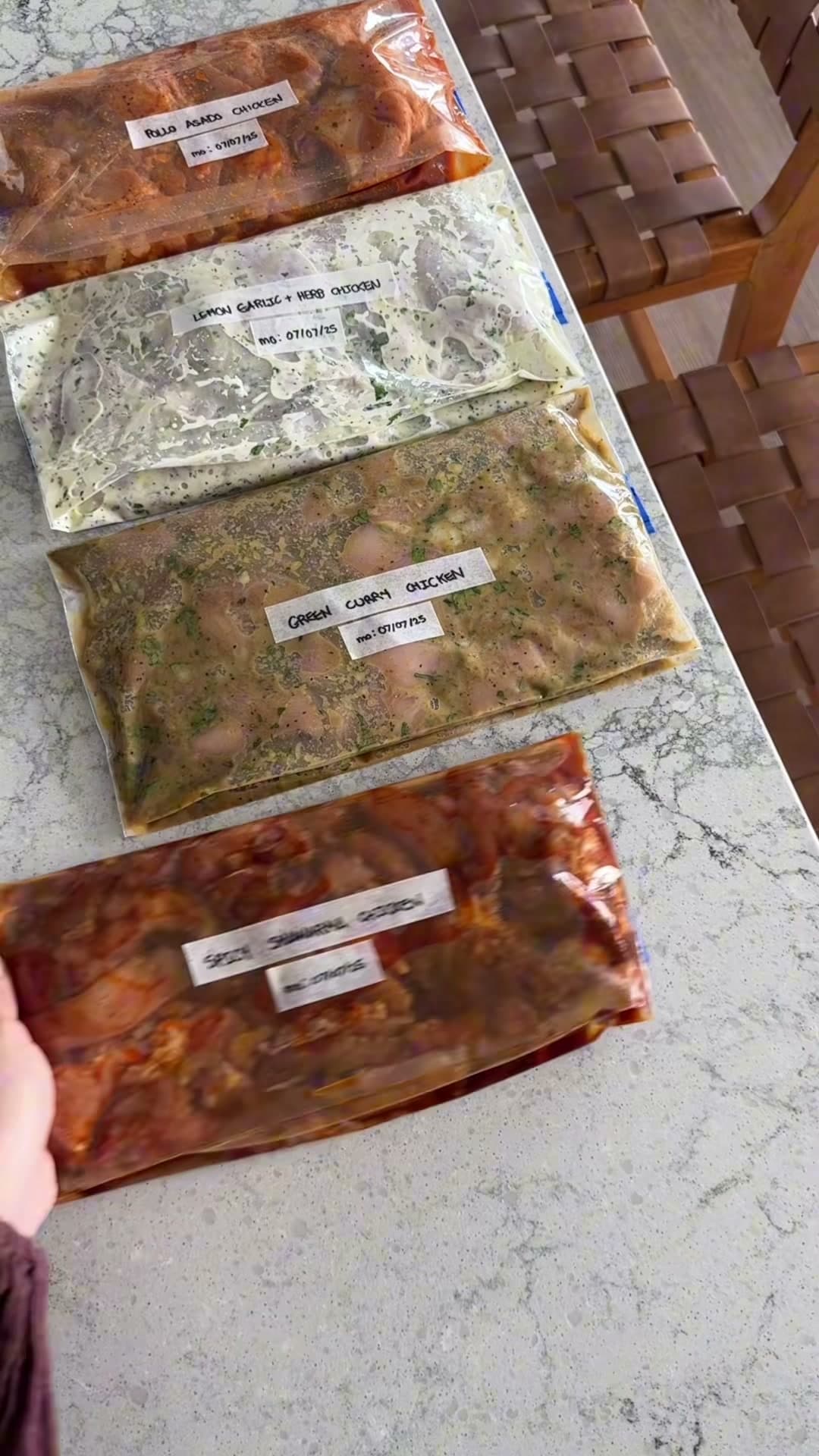 5 Chicken Marinades for Meal Prep