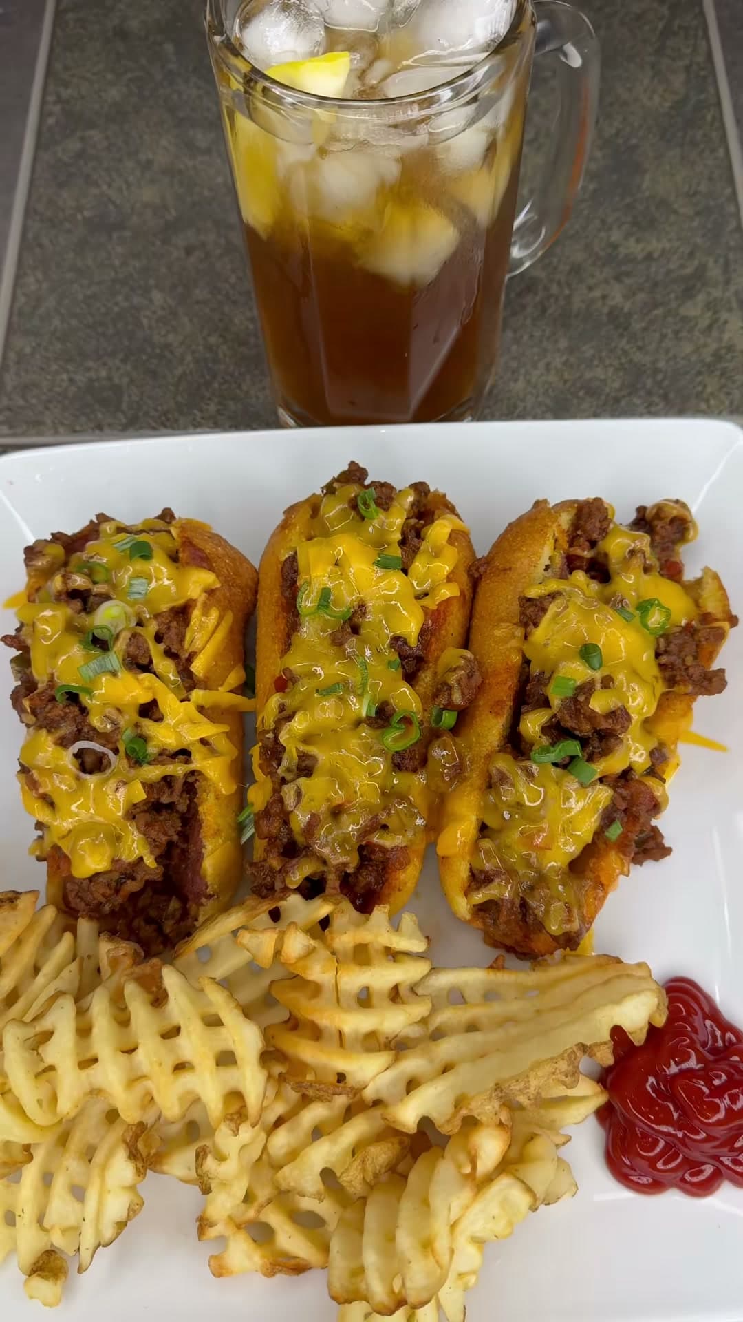 Chili Cheese Corn Dogs
