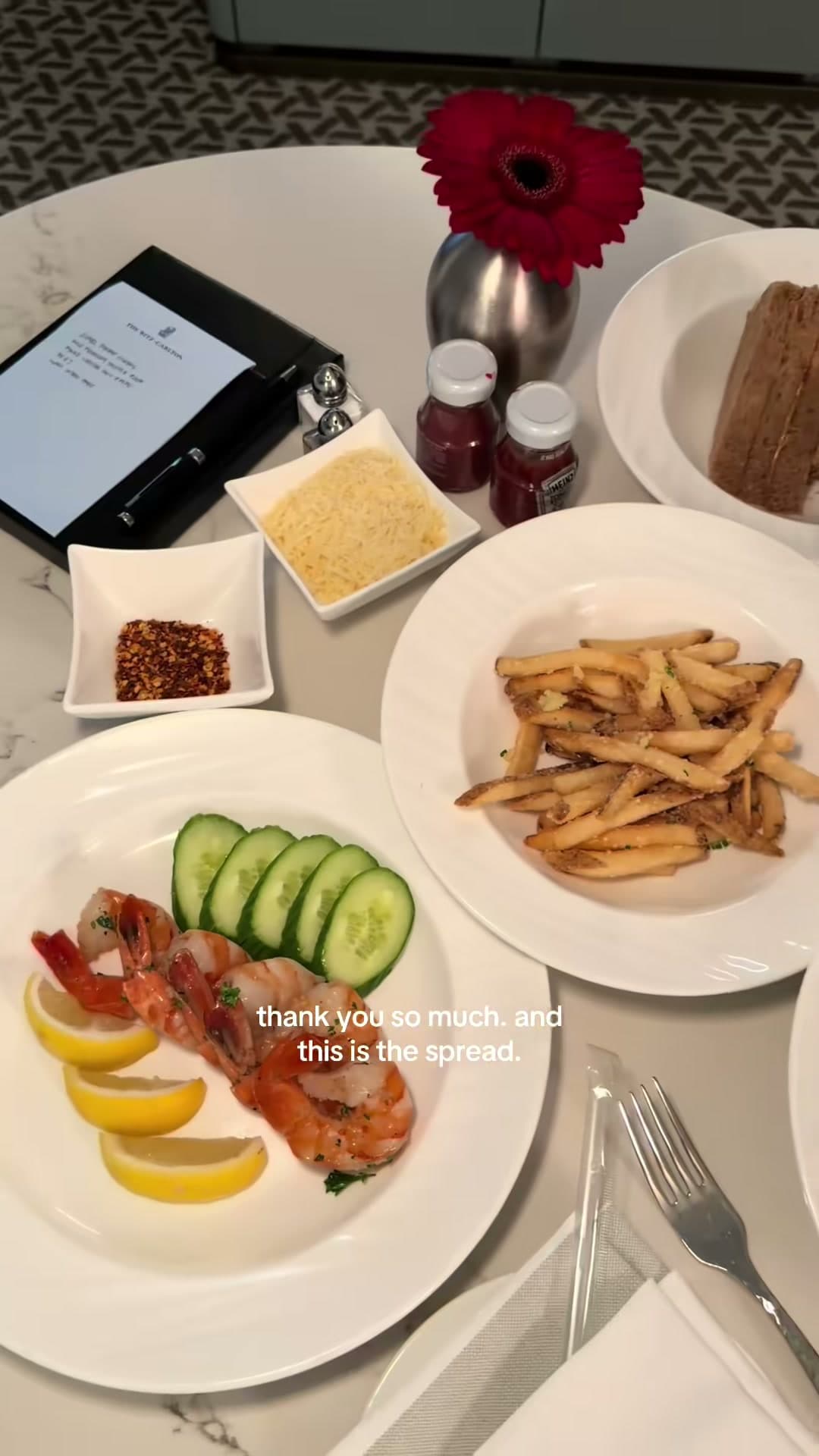 Hotel Room Service Food Review