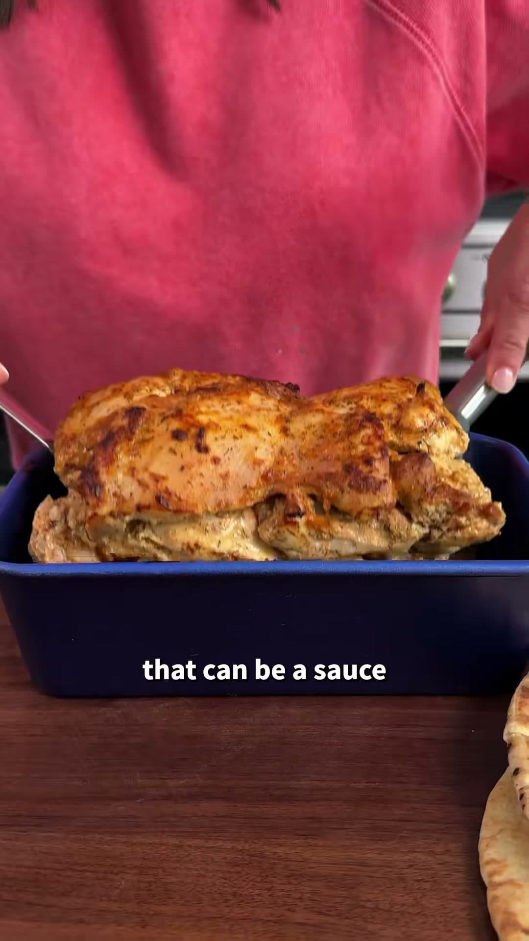 Loaf Pan Chicken Thighs