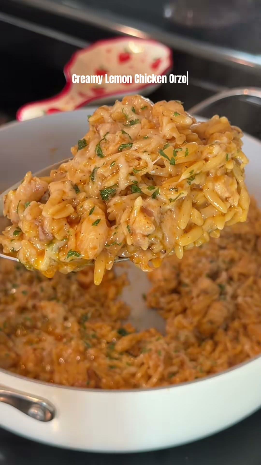 Creamy Lemon Chicken Orzo