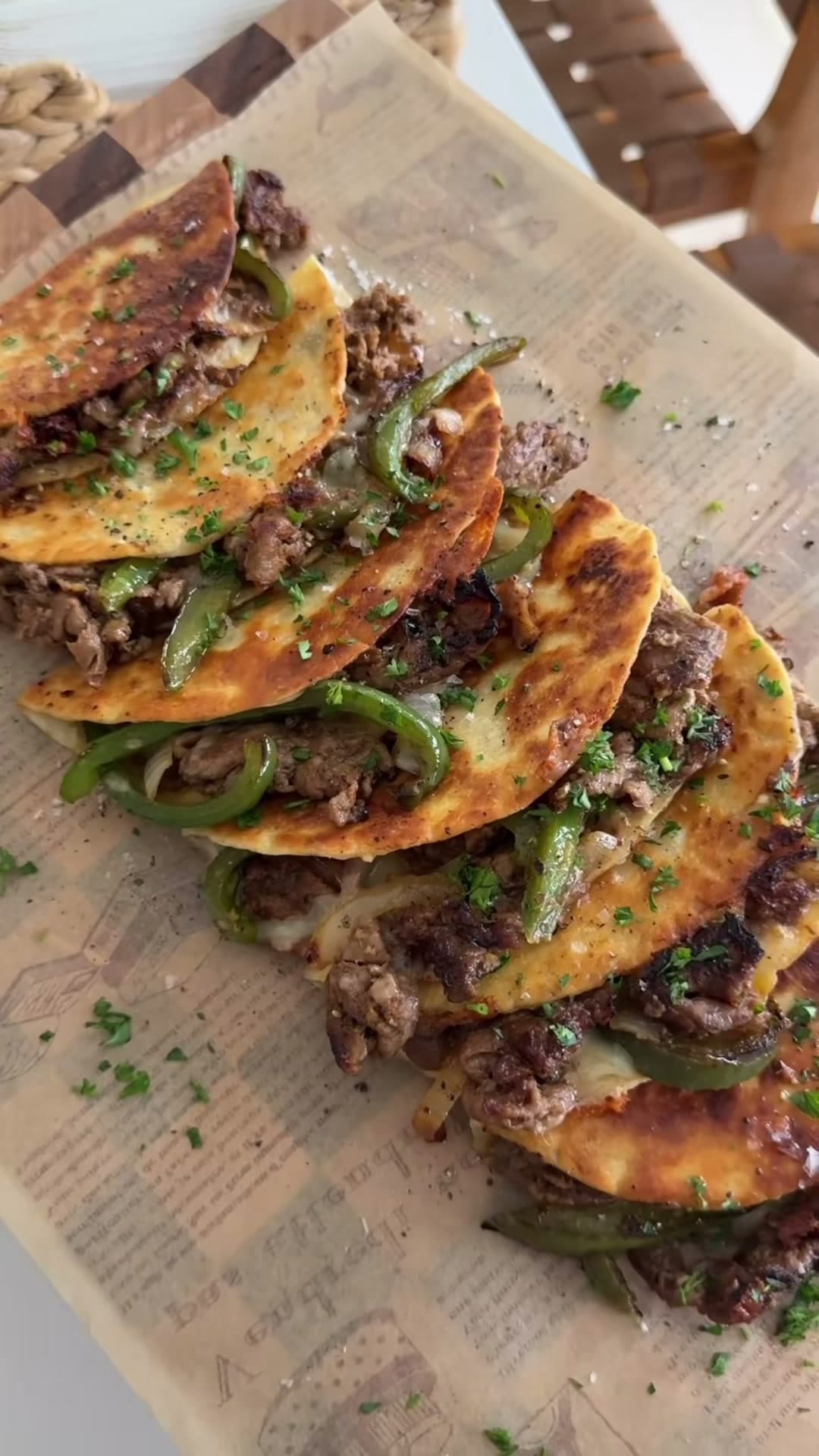 Philly Cheesesteak Tacos