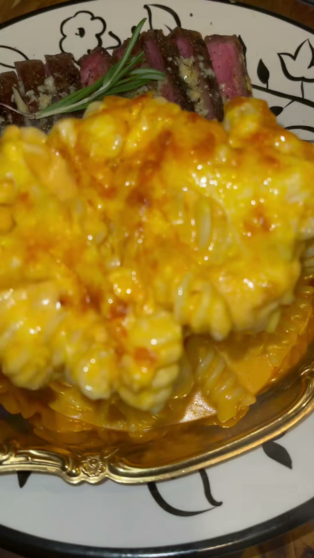 Five-Cheese Baked Mac and Cheese