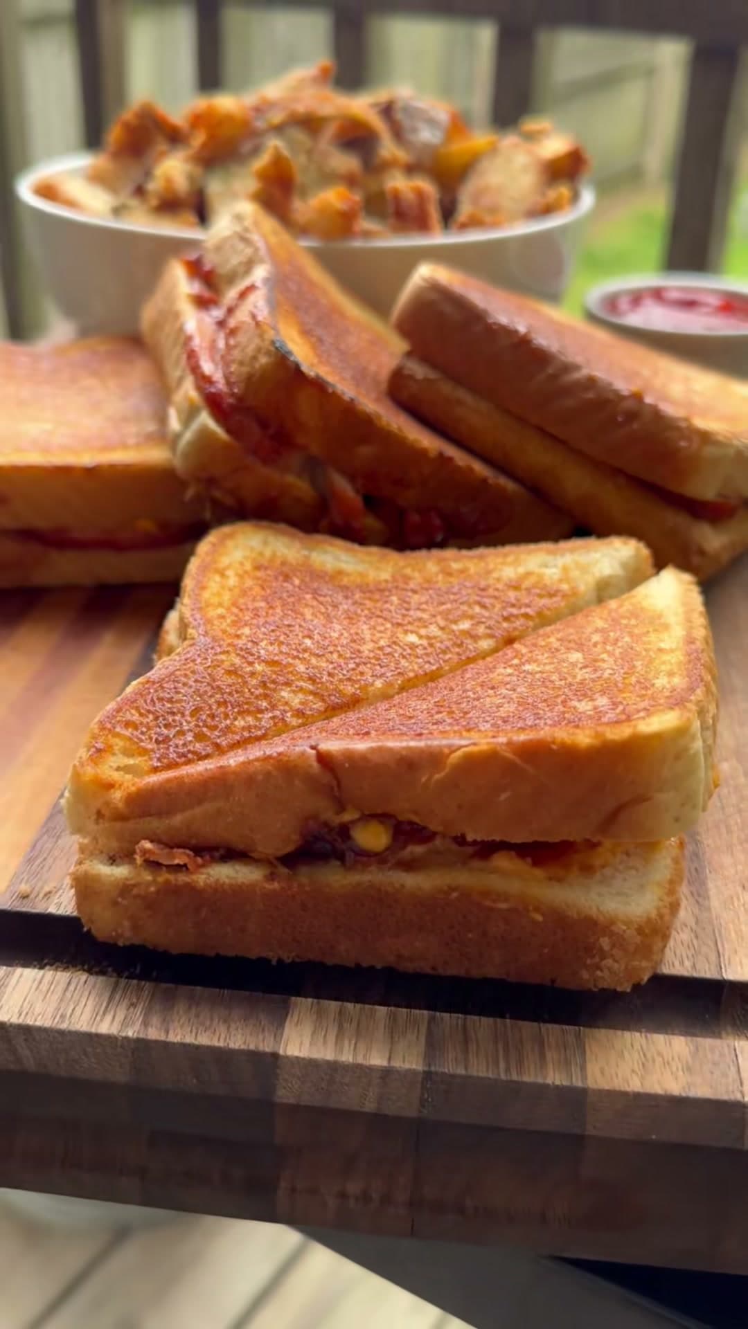 BBQ Pork and Pimento Cheese Sandwich