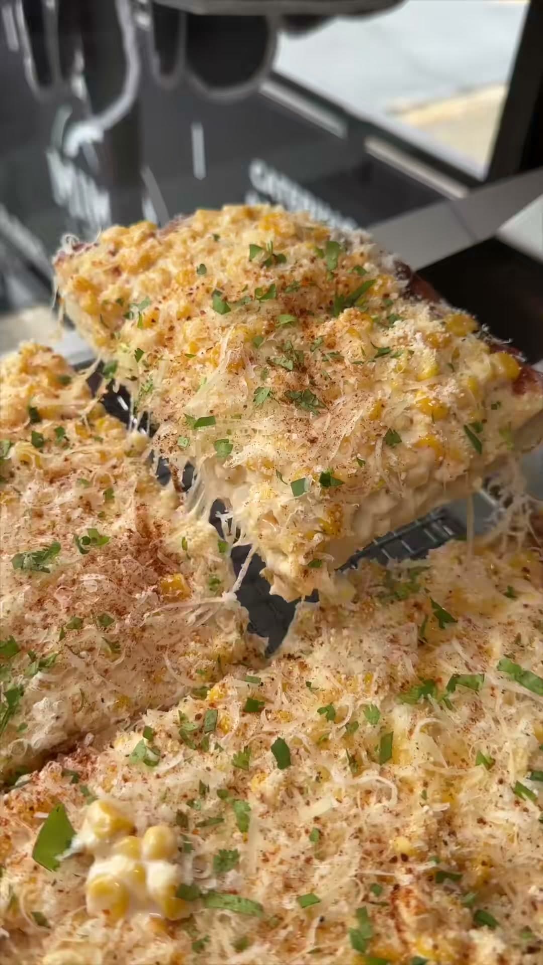 Sicilian Street Corn Pizza