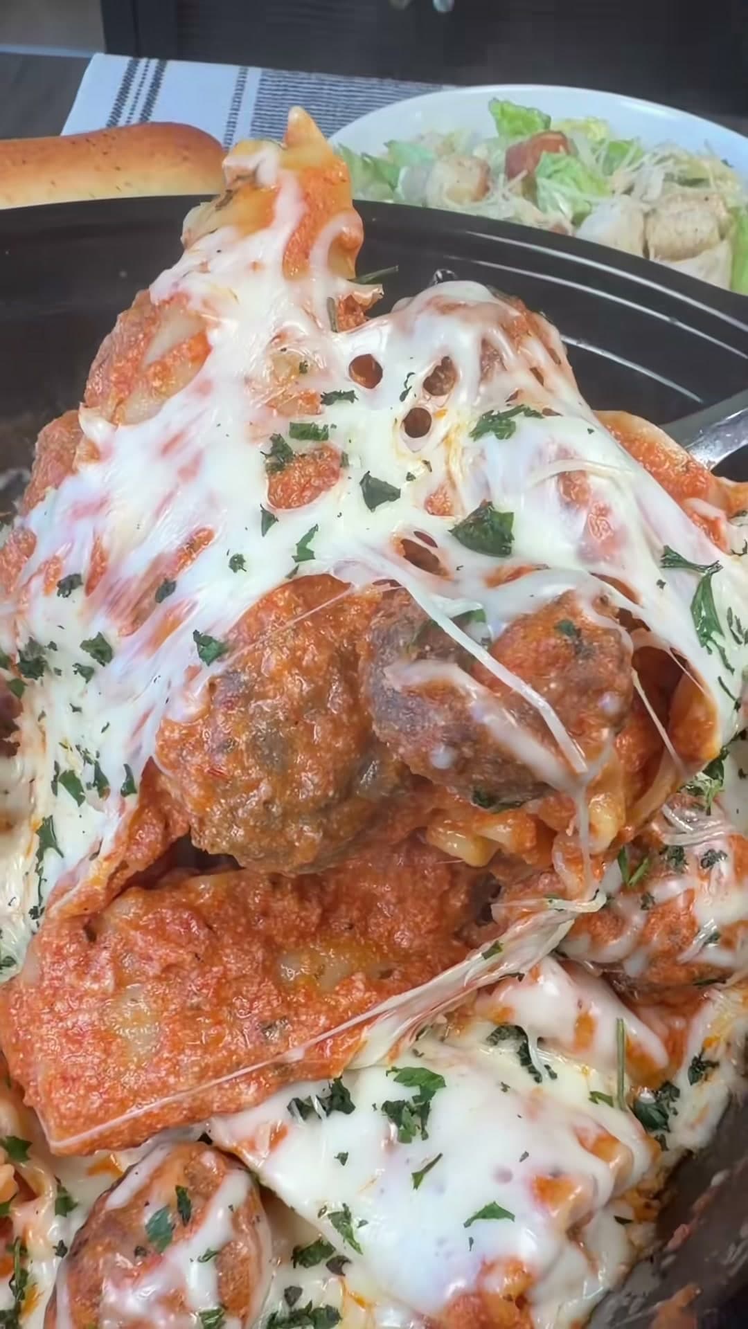 Meatball Lasagna