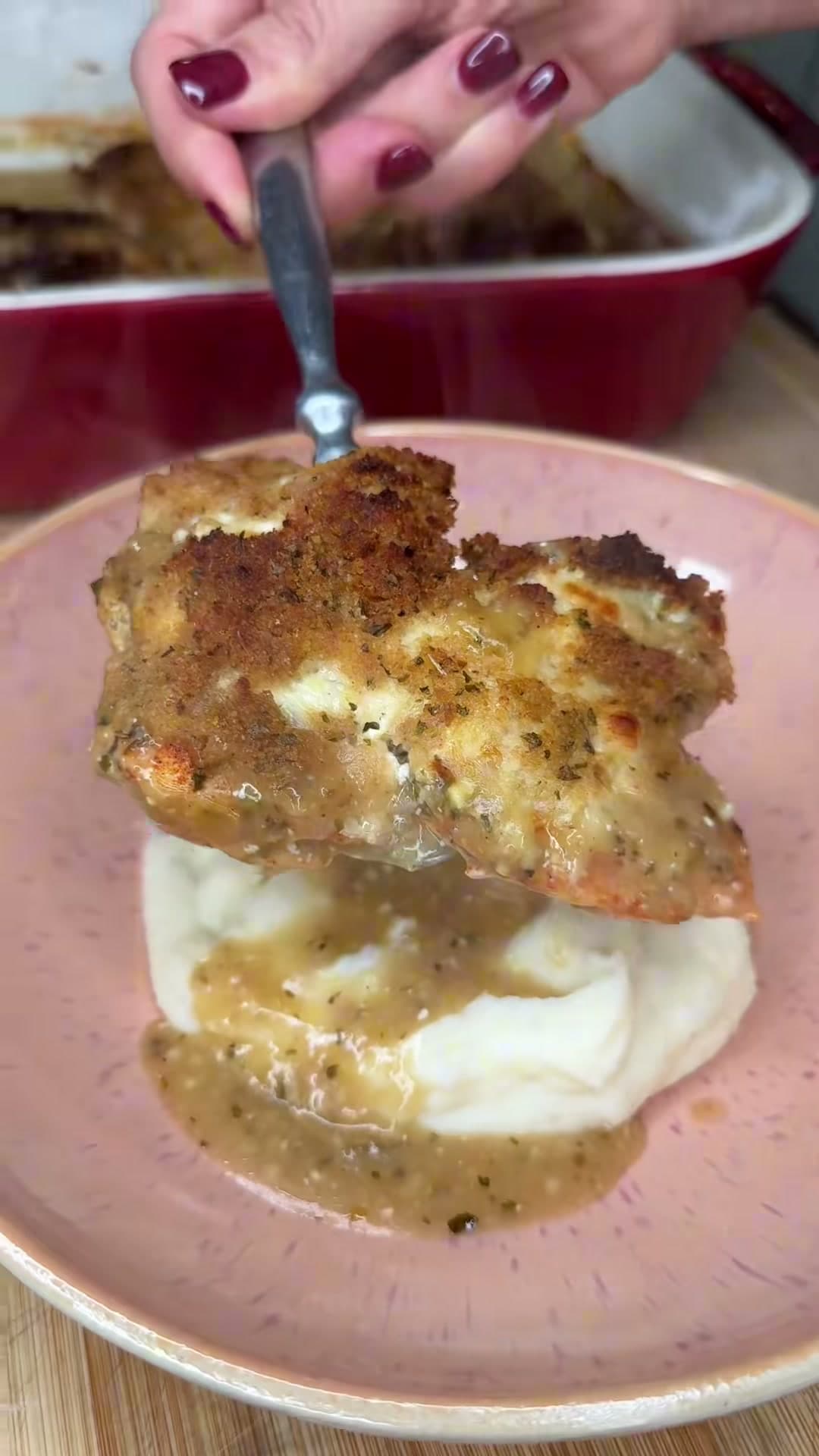 Creamy Baked Parmesan Chicken
