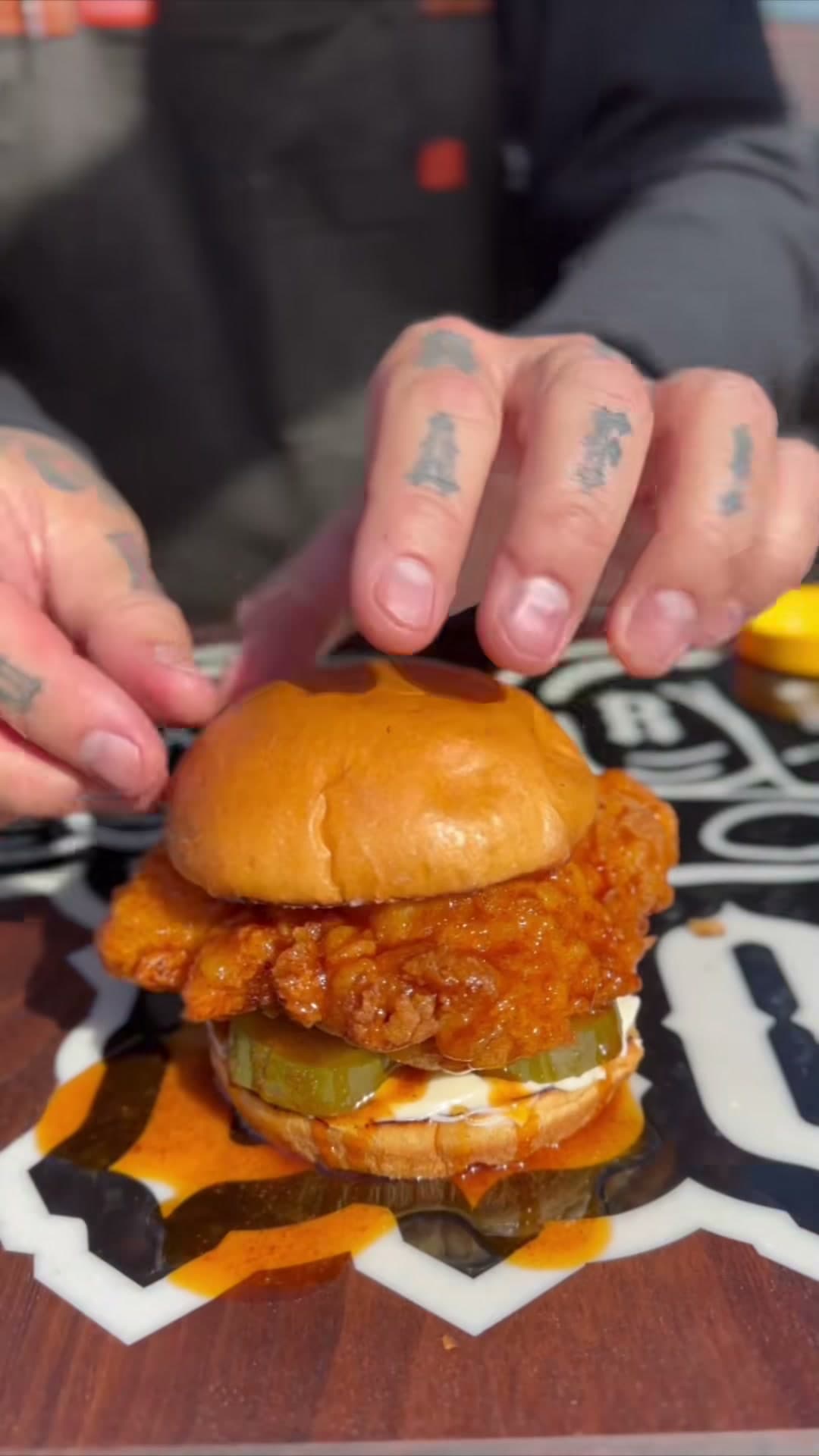 Hot Chicken Sandwich
