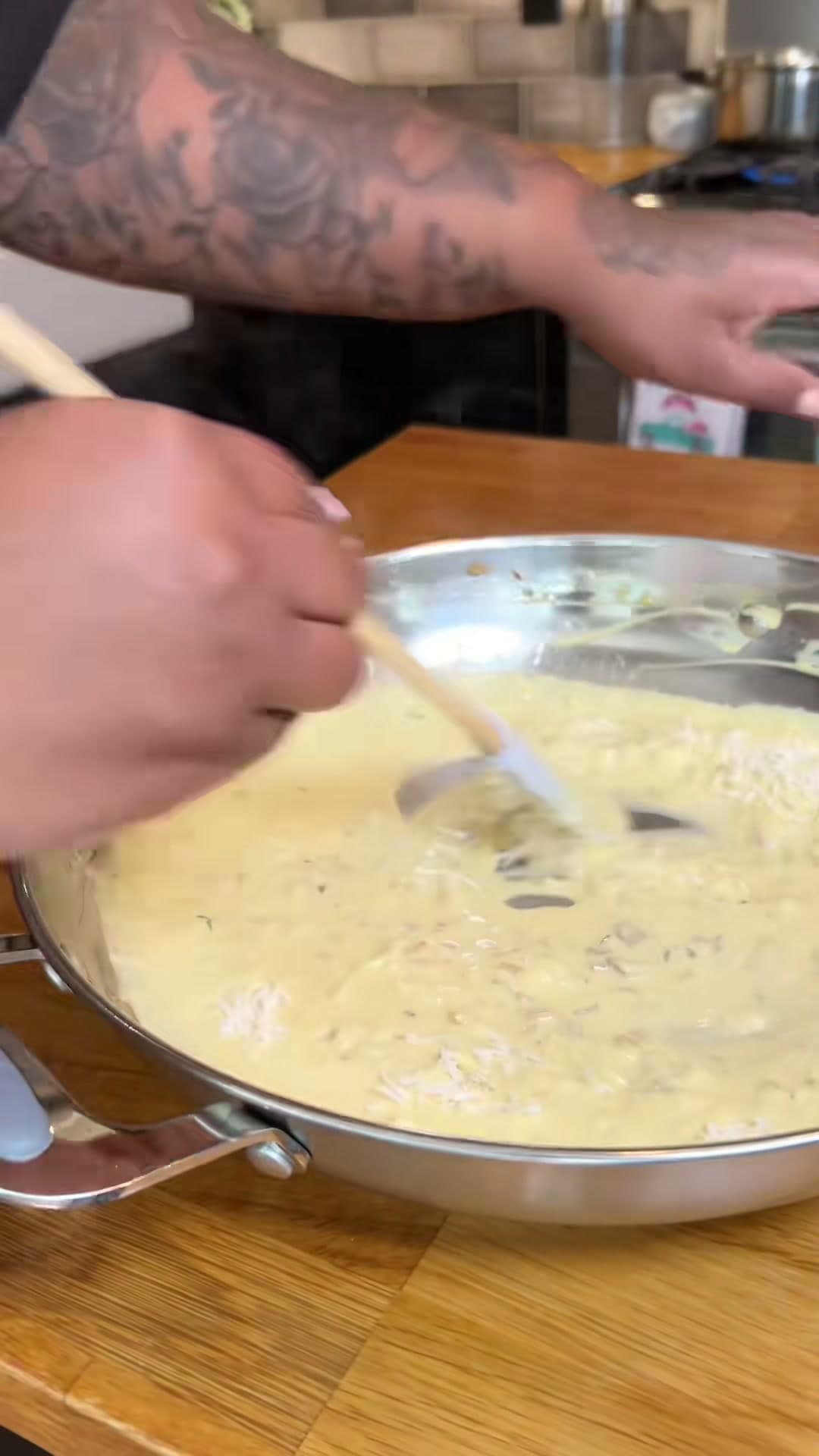 Lemon Scallop Pasta