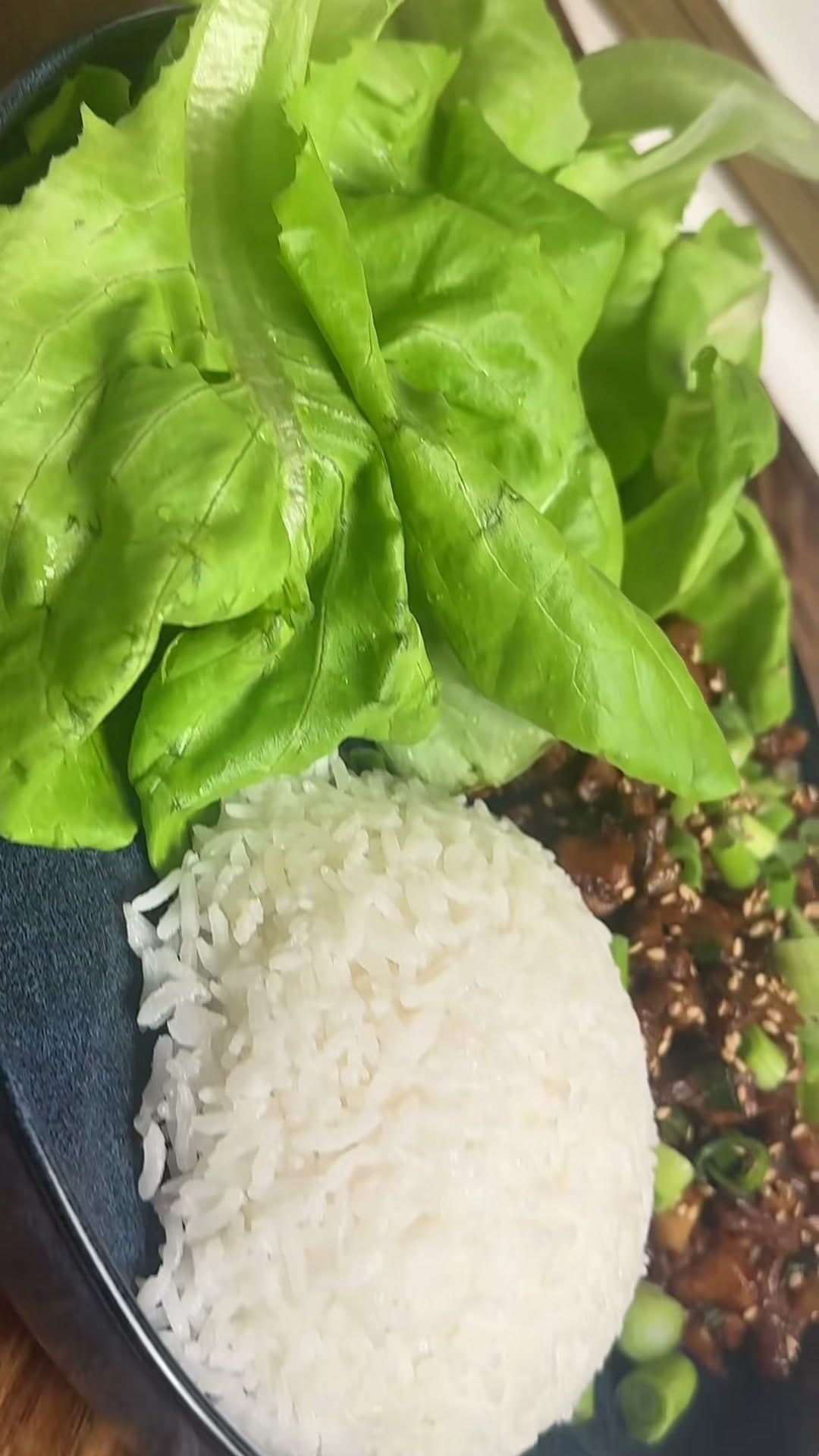 Chicken Lettuce Wraps