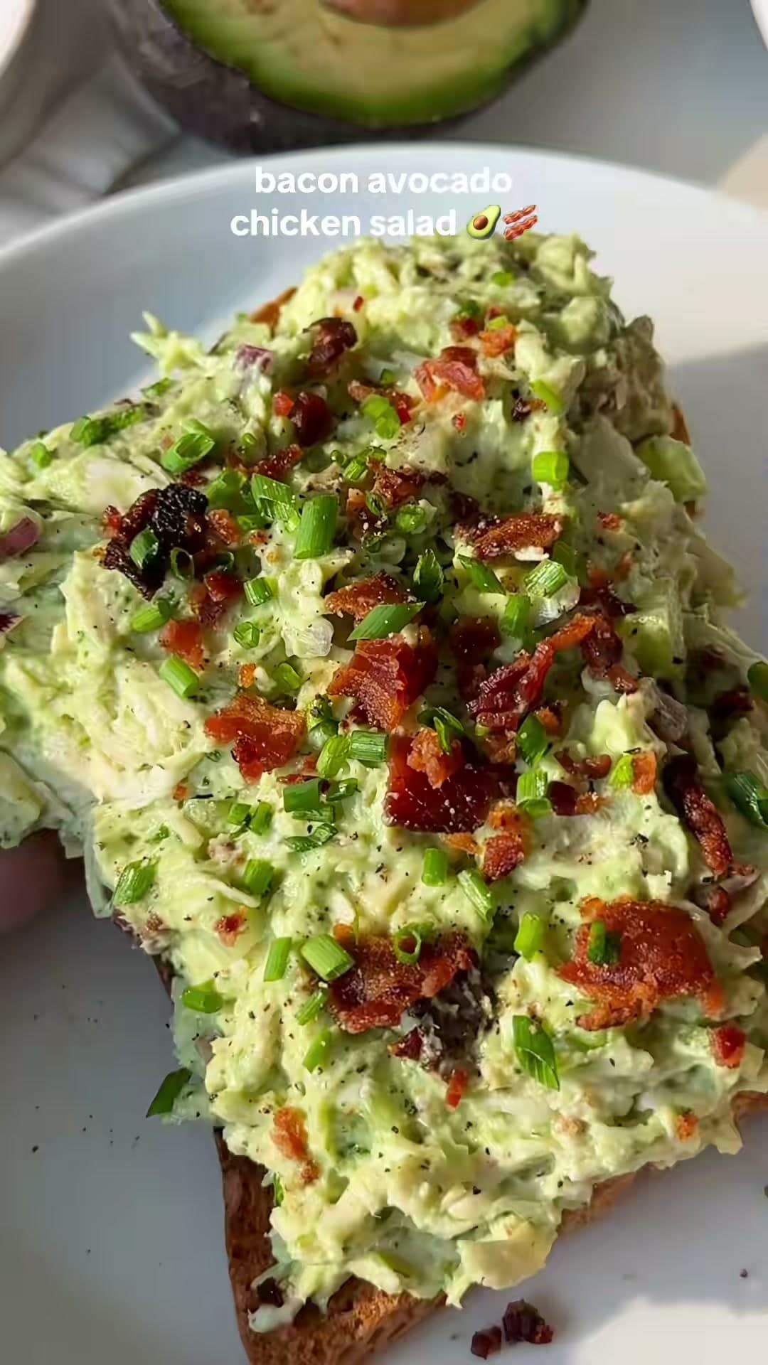 Bacon Avocado Chicken Salad
